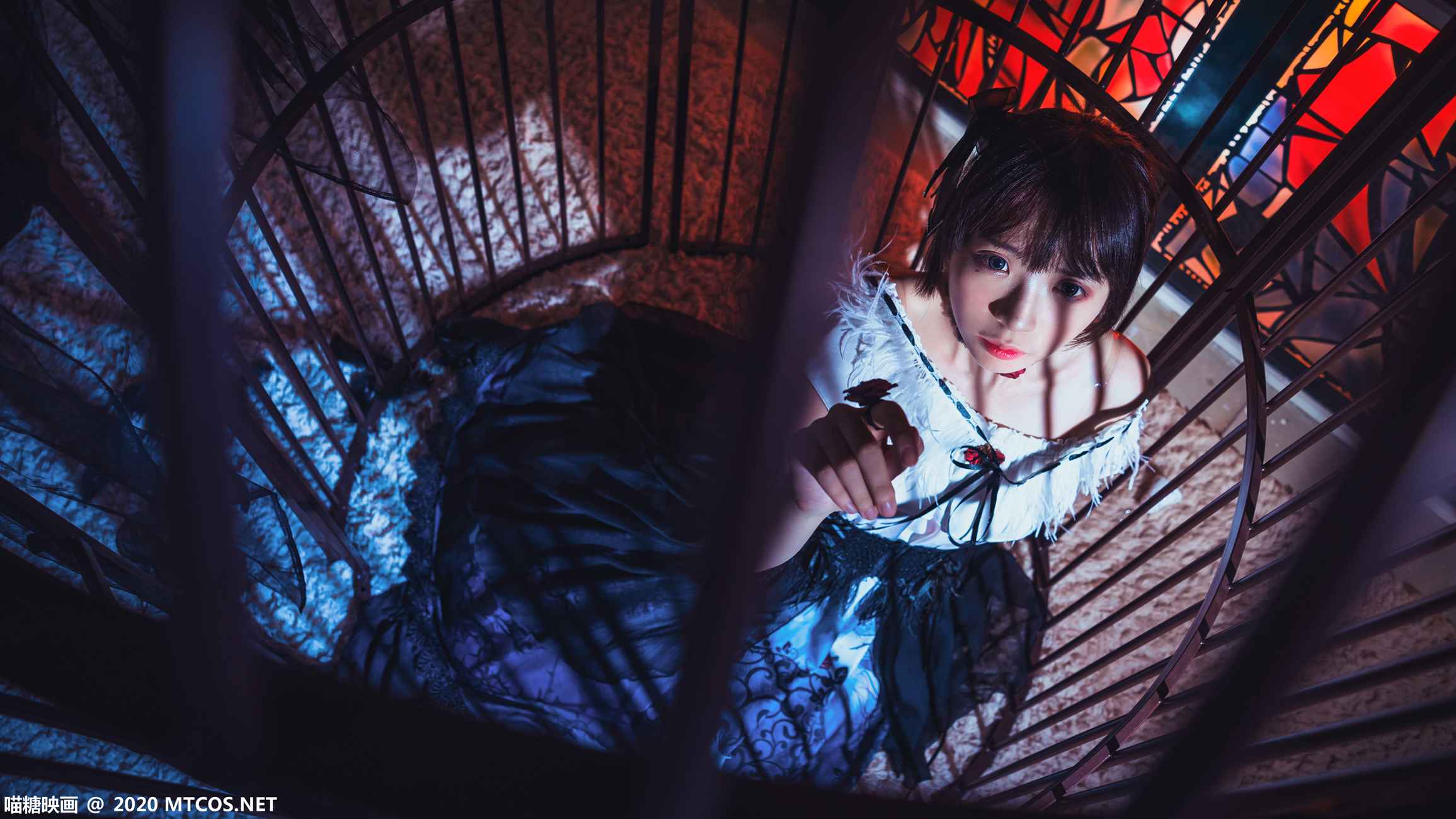 图片[10]-[喵糖映画]VOL.329 小白裙[22P] – 速更版-美库