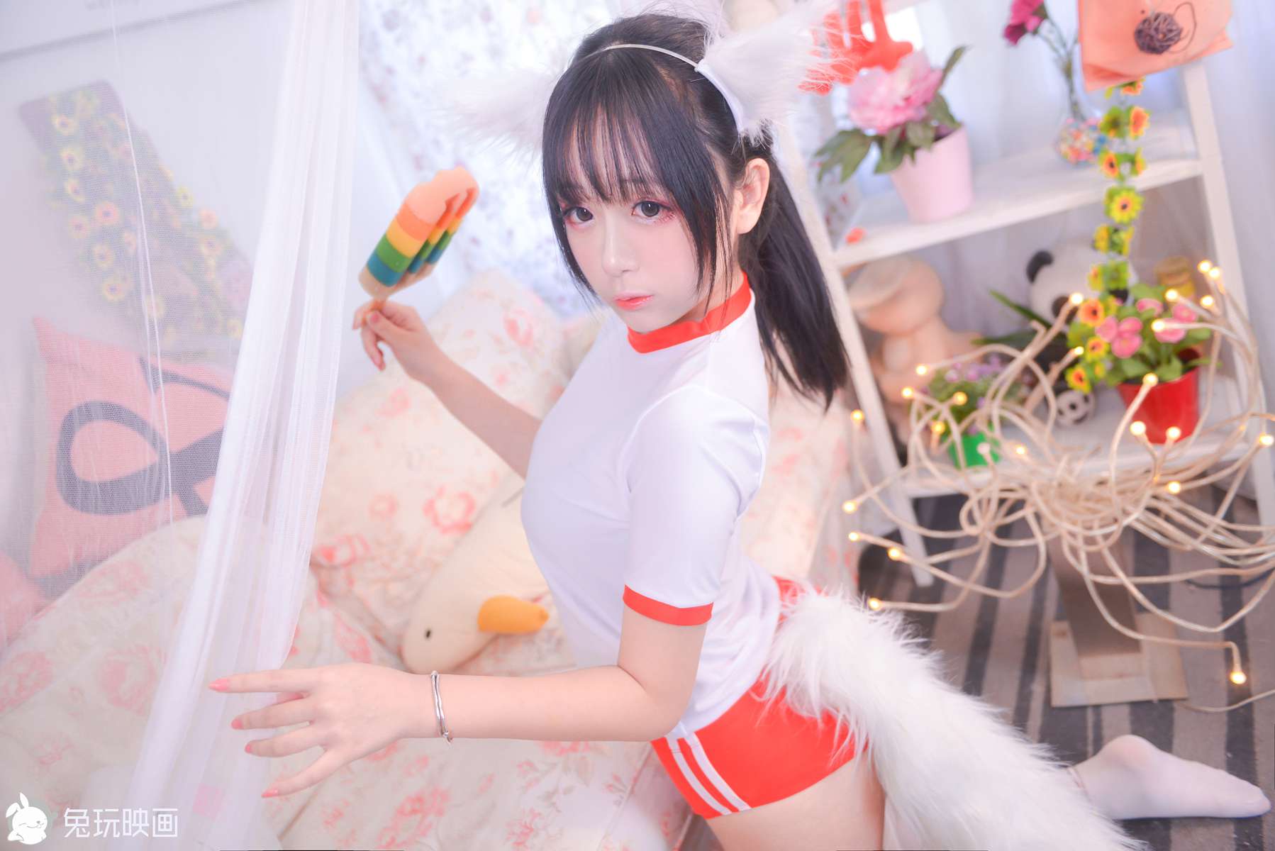 图片[15]-兔玩映画 C181 兽耳娘的体操服 [40P] – 速更版-美库