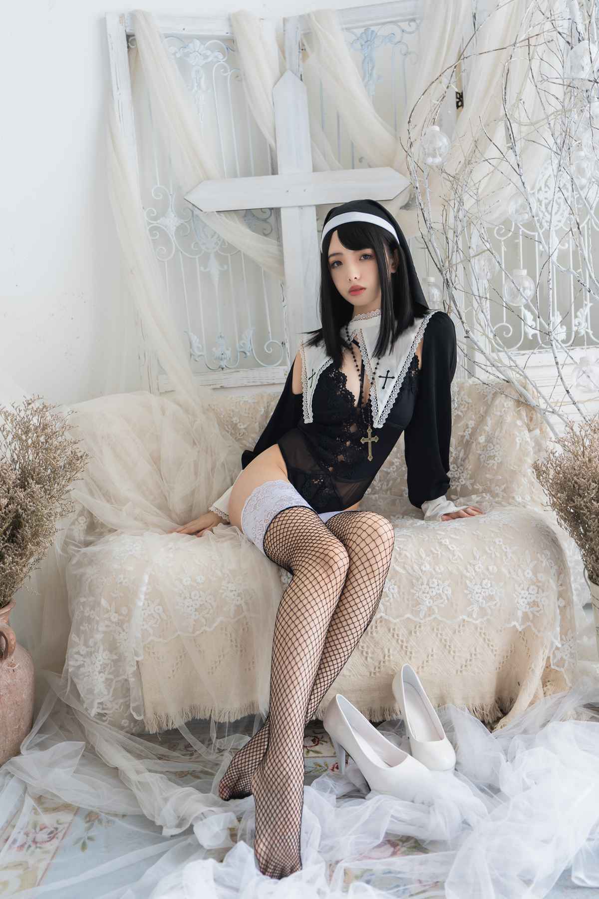 图片[38]-雯妹不讲道理 雯妹危险祈祷 修女 [34P] – 速更版-美库