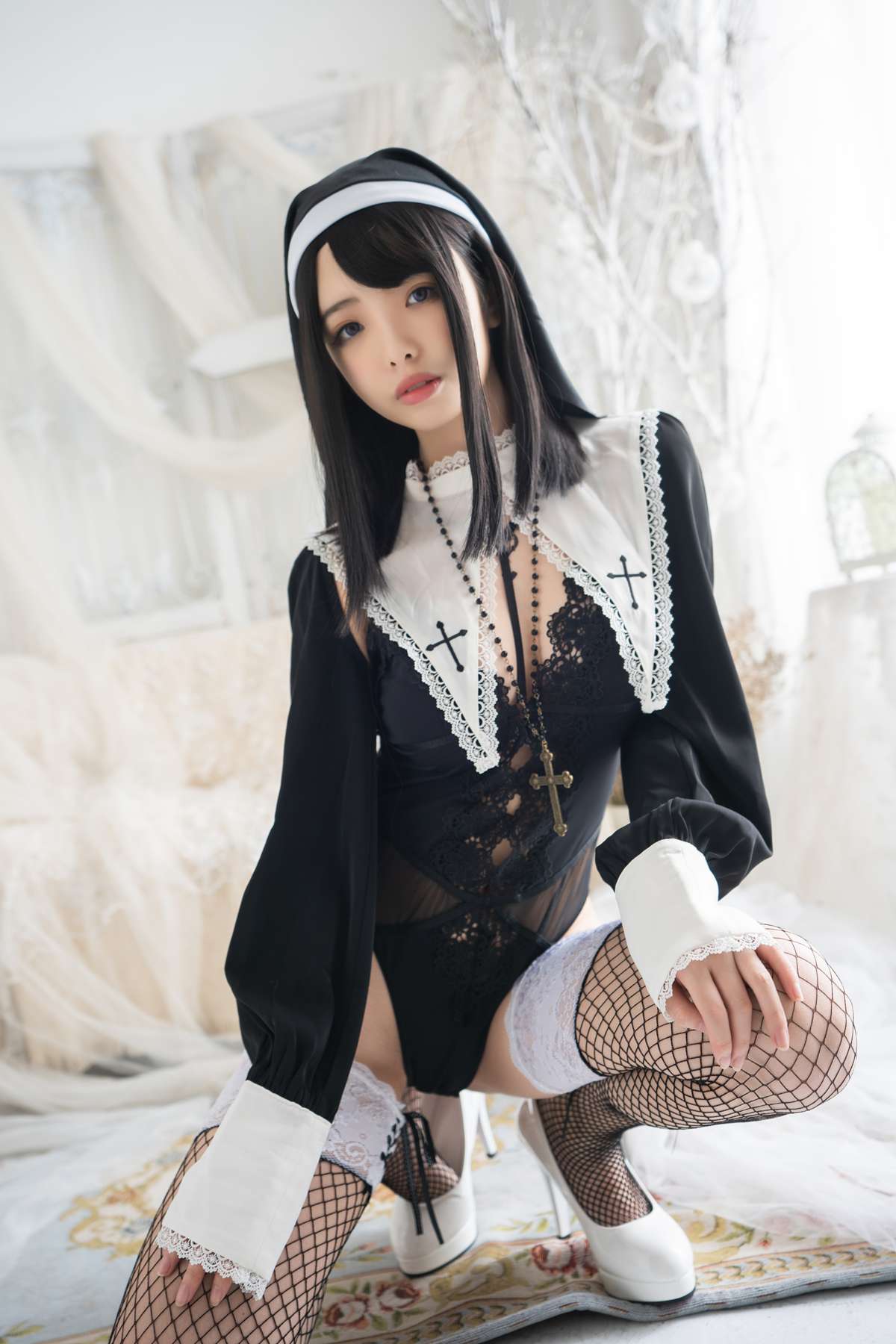 图片[46]-雯妹不讲道理 雯妹危险祈祷 修女 [34P] – 速更版-美库