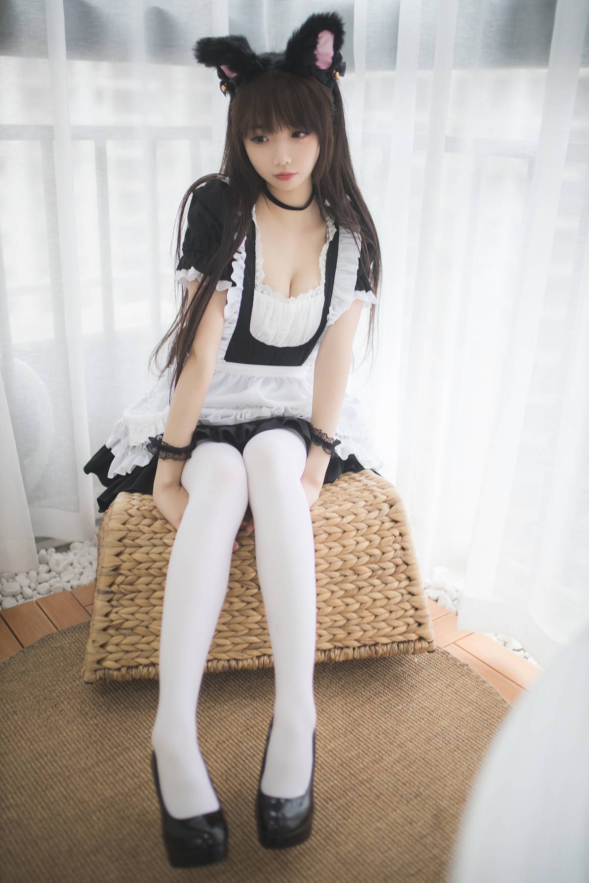 图片[23]-Cos小姐姐雪琪 白丝女仆普通版 [30P] – 速更版-美库