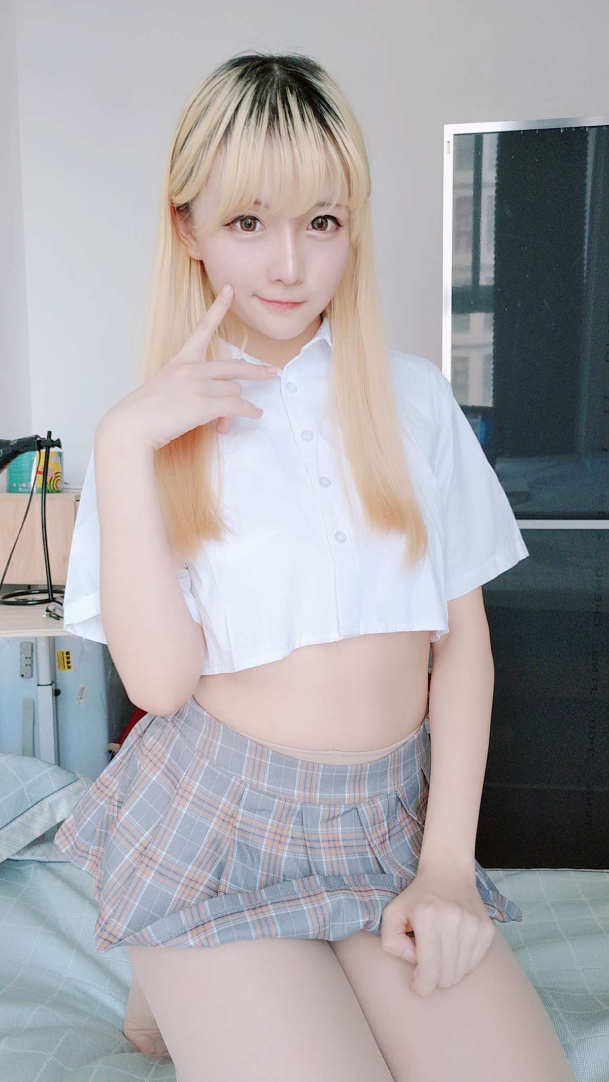 图片[58]-星之迟迟  短制服裙 [66P] – 速更版-美库