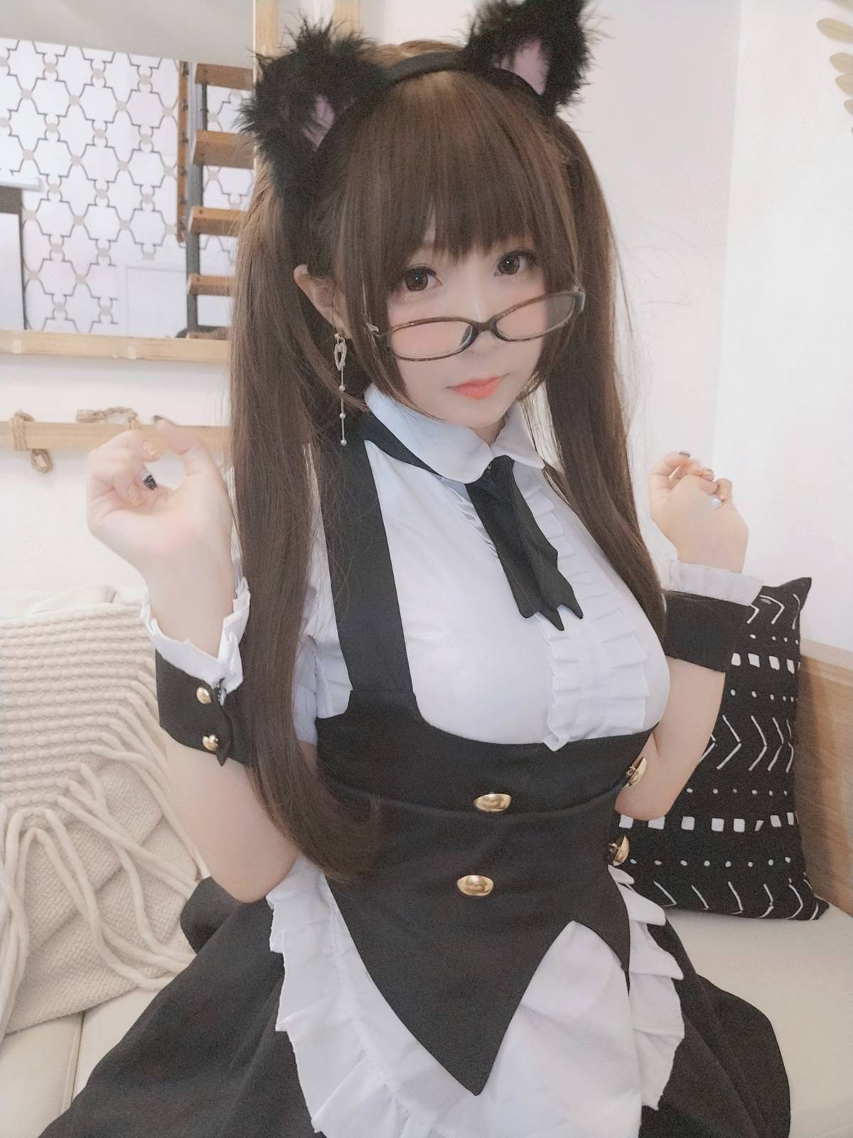 图片[12]-摇摇乐 女仆无水印 [37P] – 速更版-美库