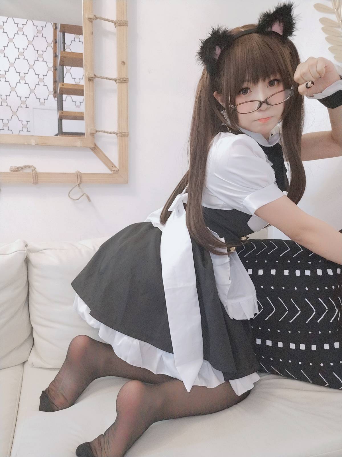 图片[21]-摇摇乐 女仆无水印 [37P] – 速更版-美库