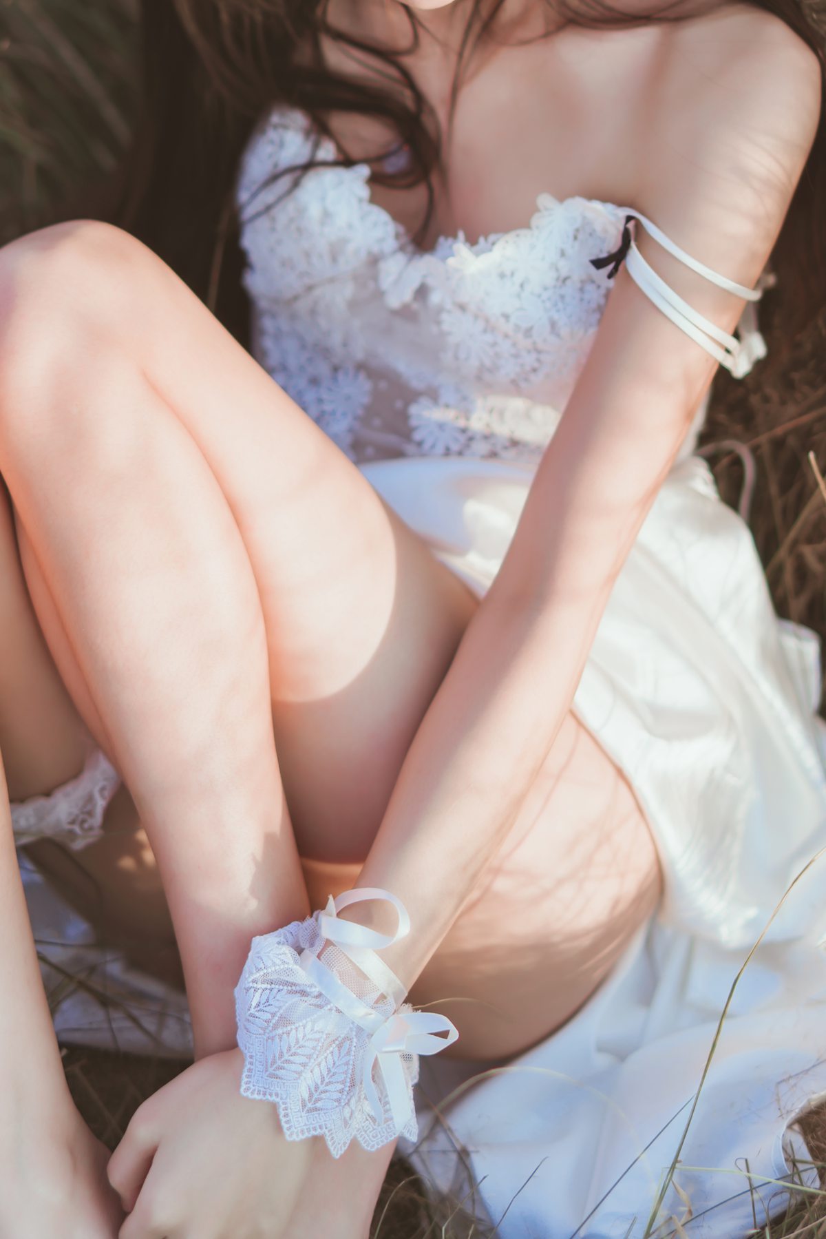 图片[32]-桜桃喵 冬眠 麦田白裙下 [45P] – 速更版-美库