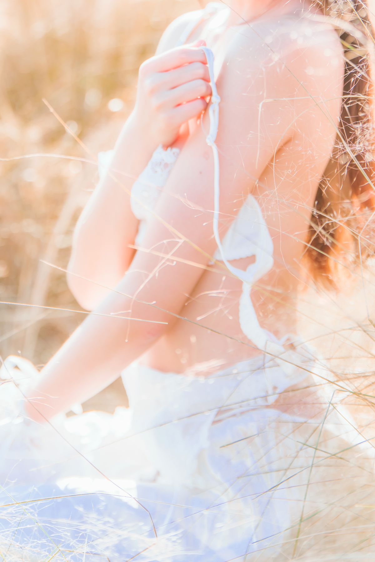 图片[35]-桜桃喵 冬眠 麦田白裙下 [45P] – 速更版-美库