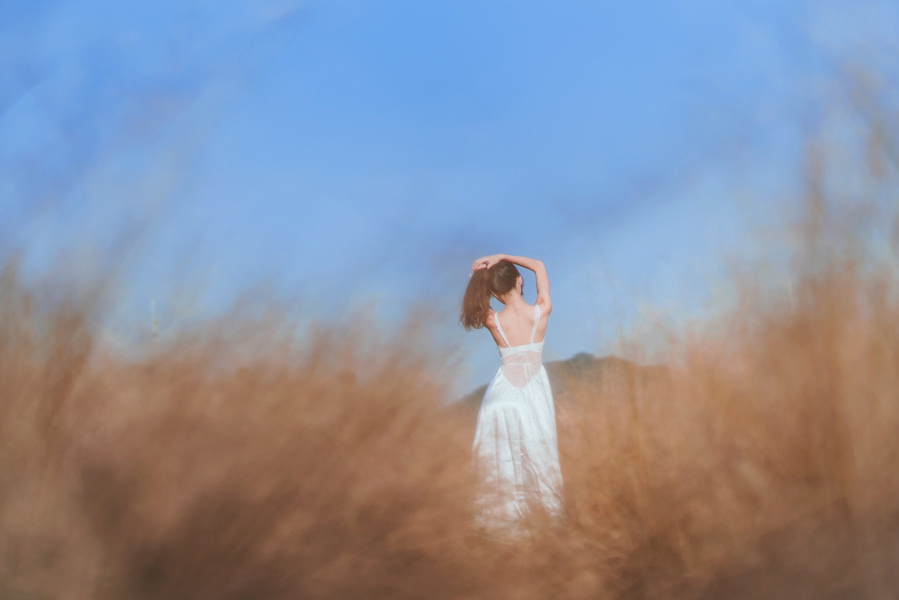 图片[43]-桜桃喵 冬眠 麦田白裙下 [45P] – 速更版-美库