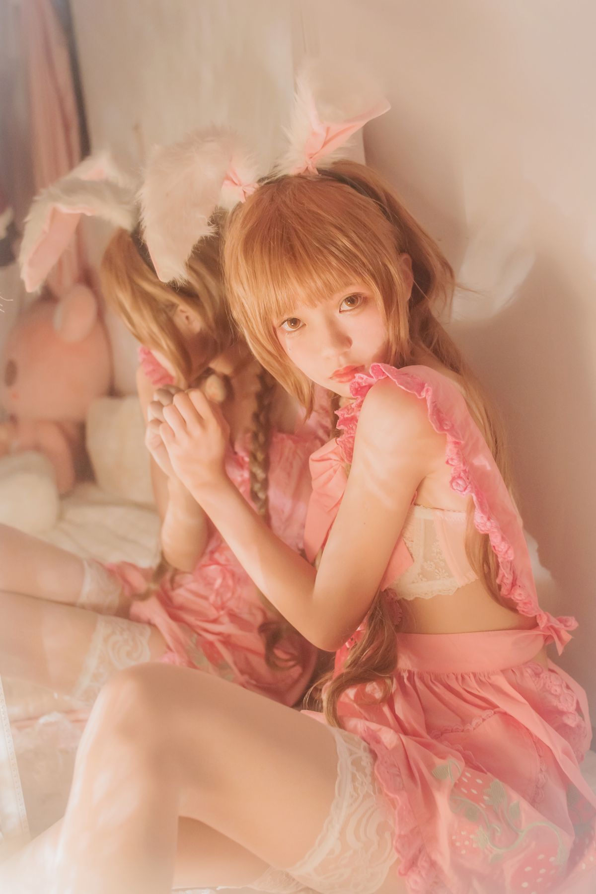 图片[13]-桜桃喵 冬眠 兔 [49P] – 速更版-美库