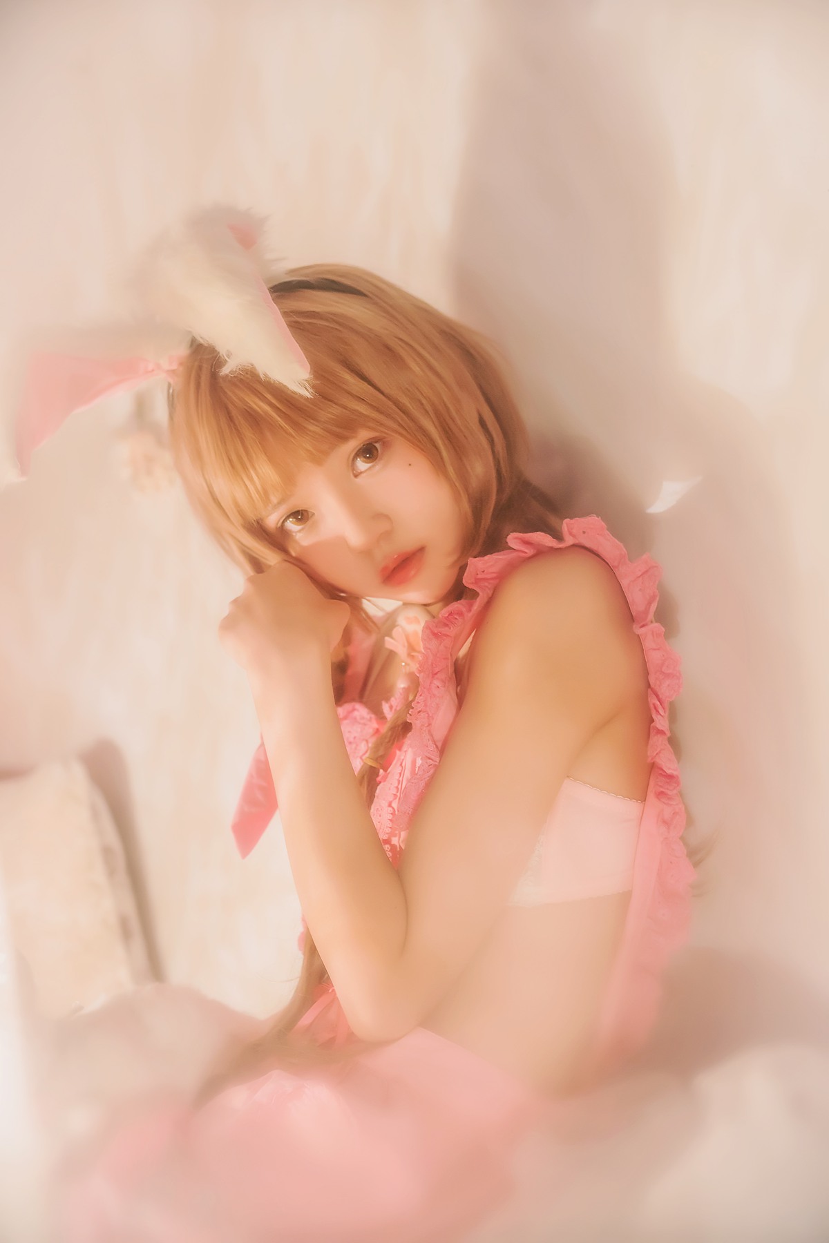 图片[16]-桜桃喵 冬眠 兔 [49P] – 速更版-美库