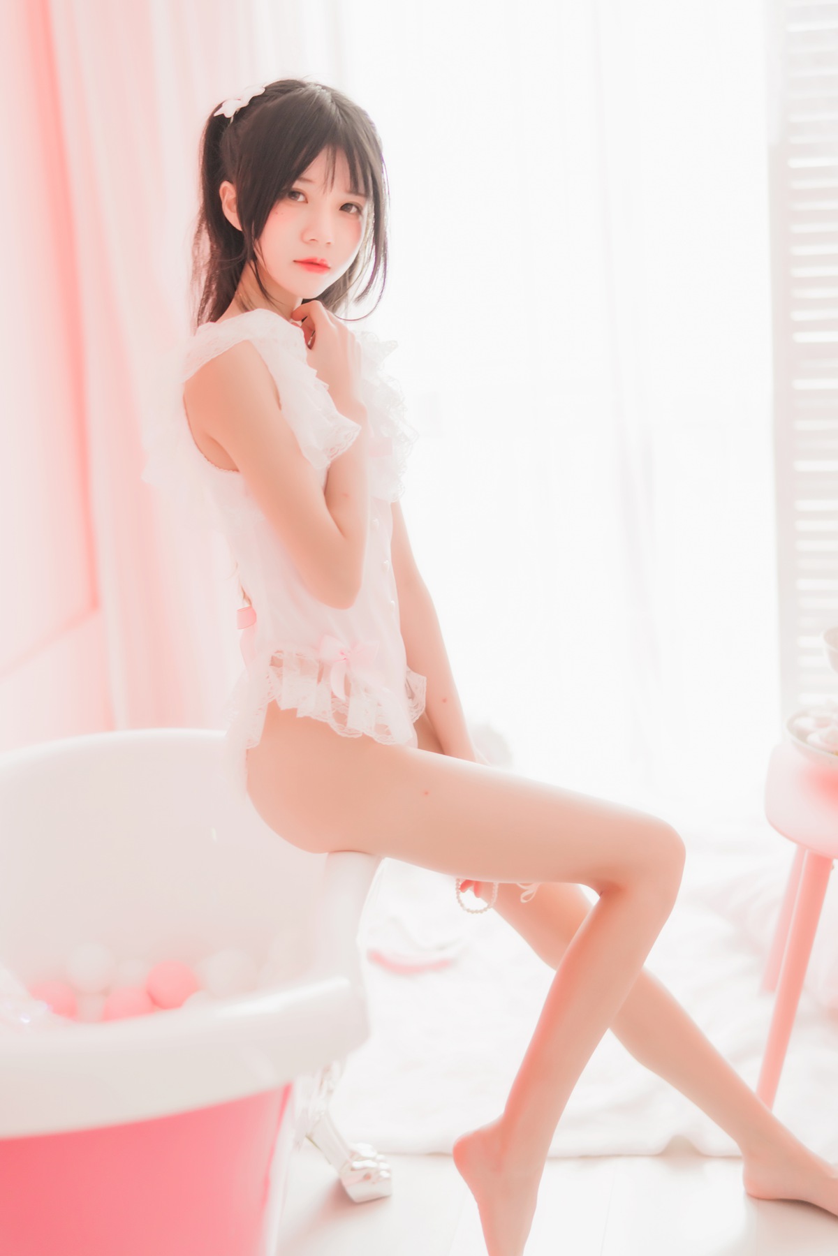 图片[11]-桜桃喵 冬眠-浴缸 [57P] – 速更版-美库