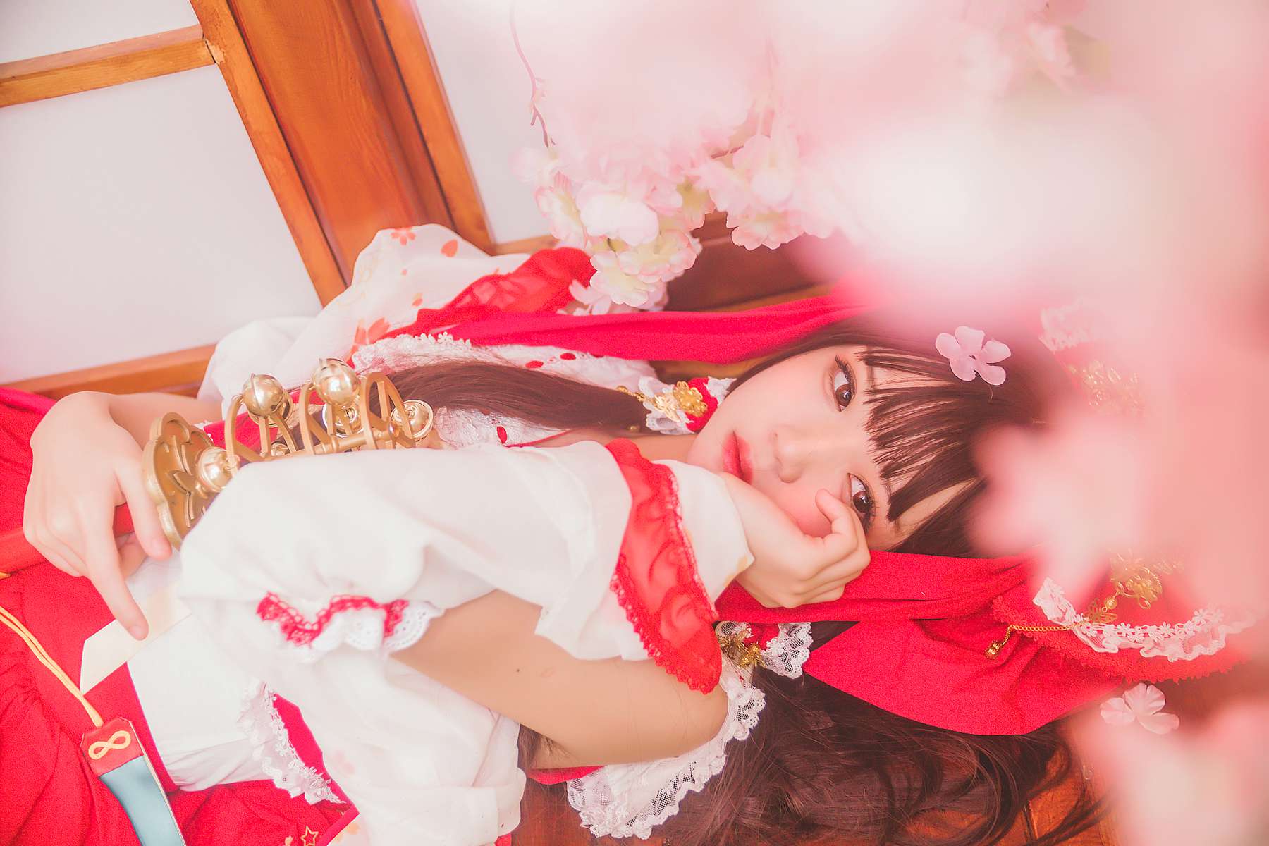 图片[33]-桜桃喵 灵梦 [45P] – 速更版-美库