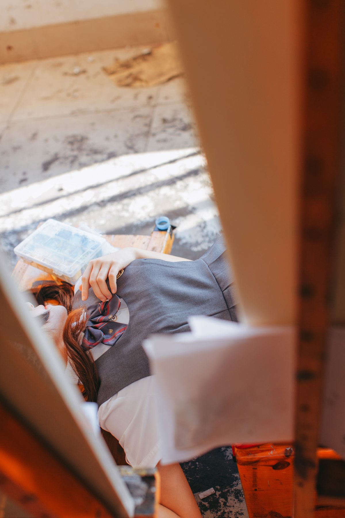 图片[14]-桜桃喵 画室少女 [17P] – 速更版-美库