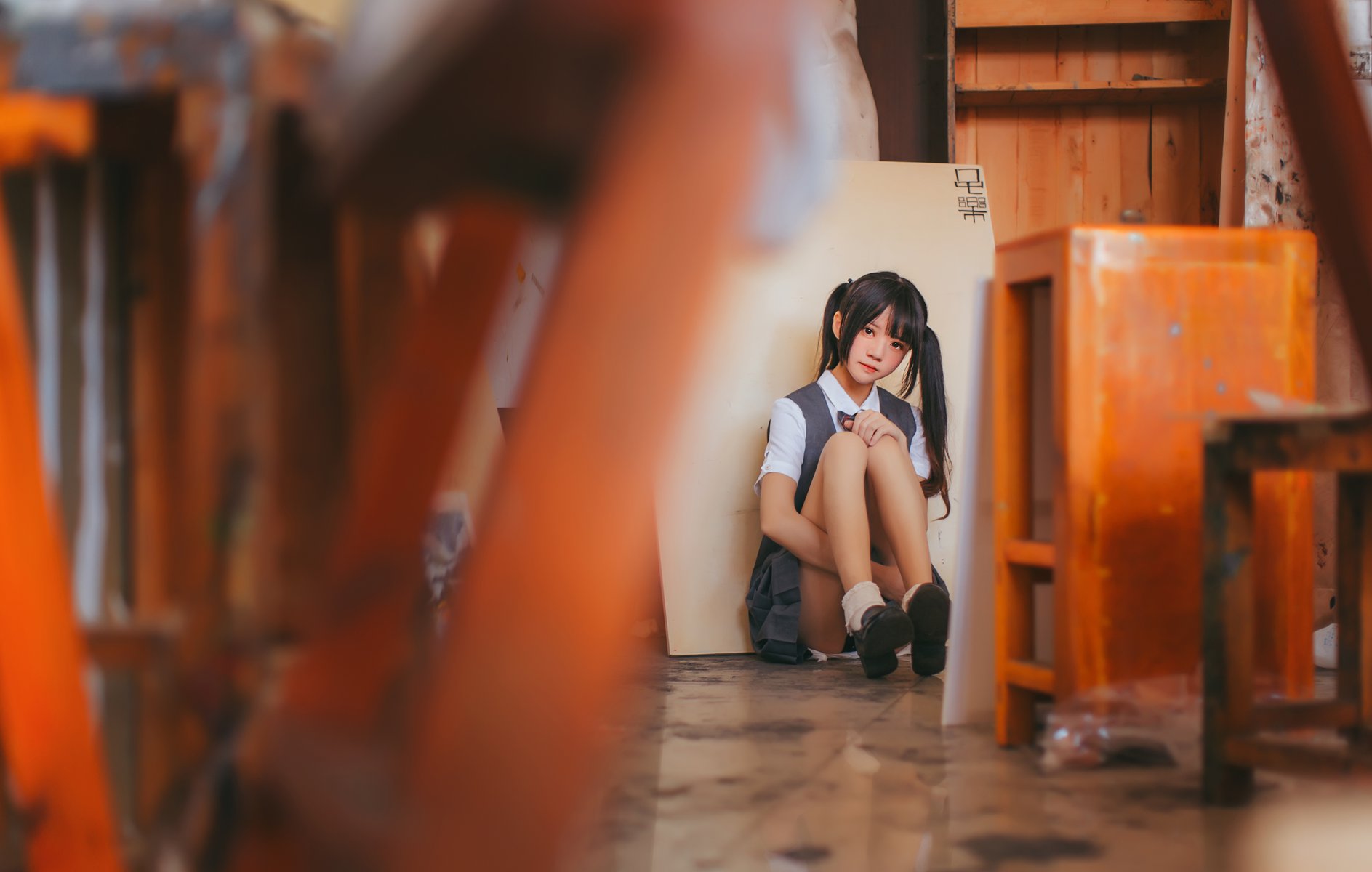 图片[18]-桜桃喵 画室少女 [17P] – 速更版-美库