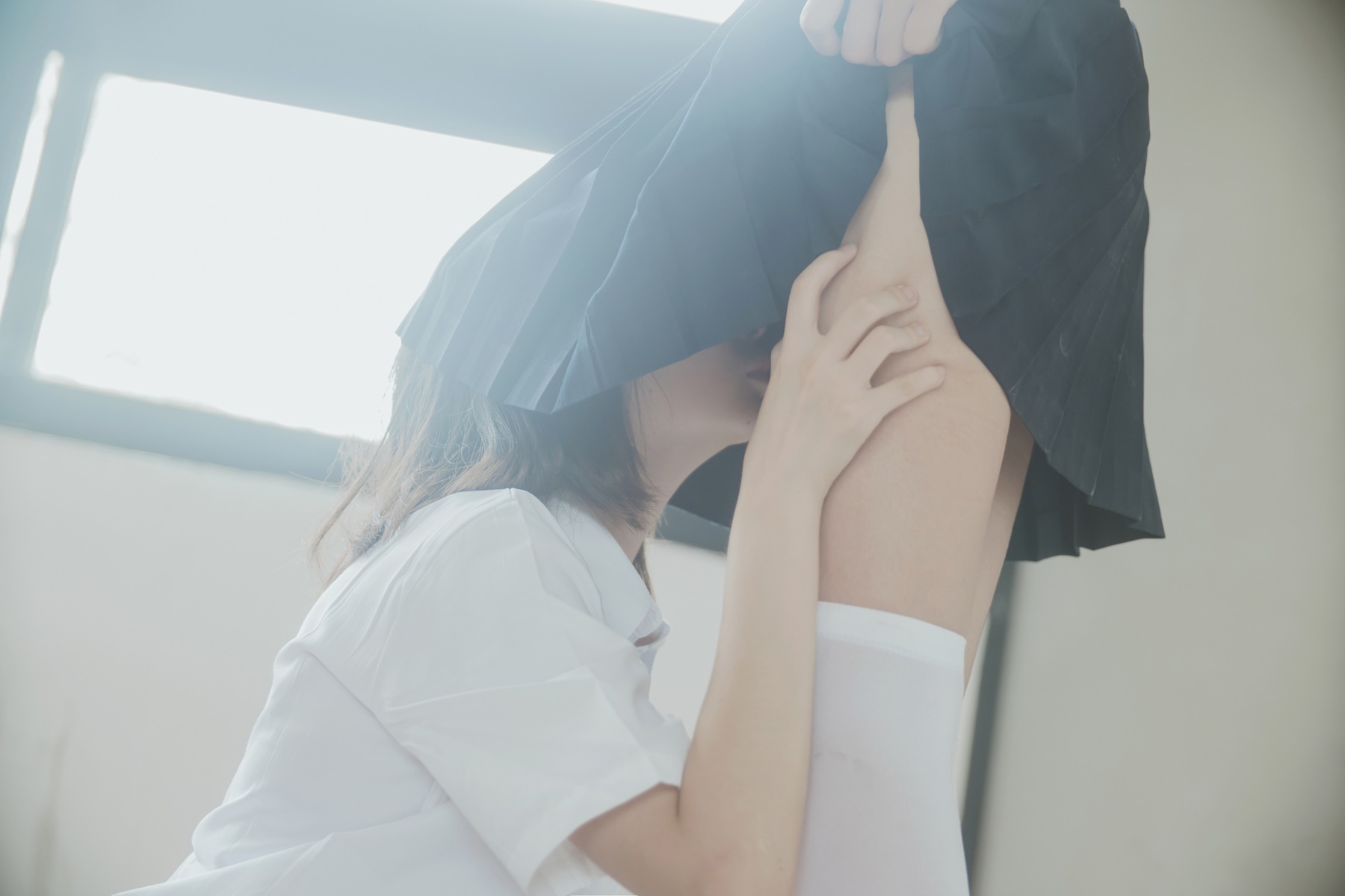 图片[38]-桜桃喵 疯猫ss JK百合1 [43P] – 速更版-美库