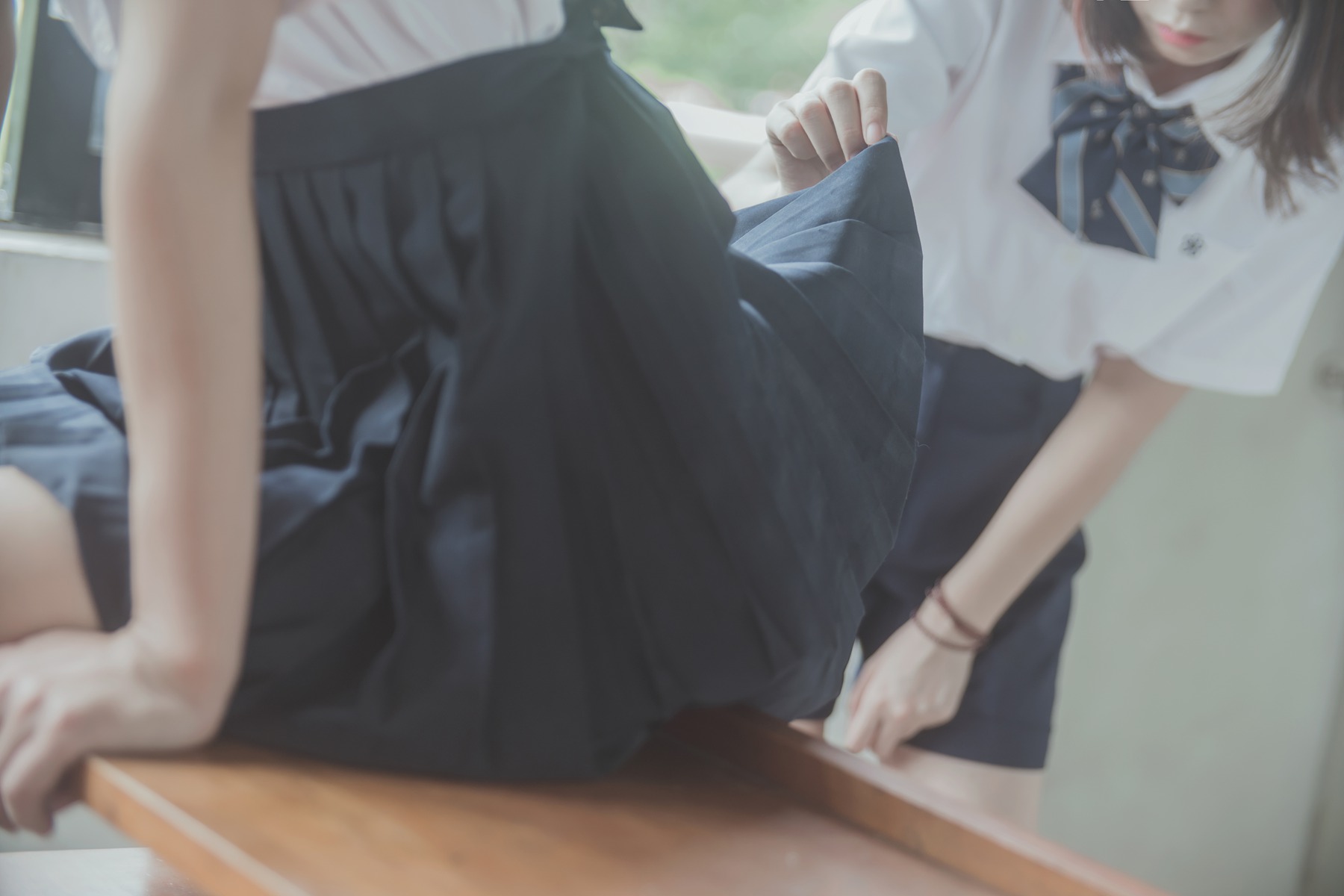 图片[39]-桜桃喵 疯猫ss JK百合1 [43P] – 速更版-美库