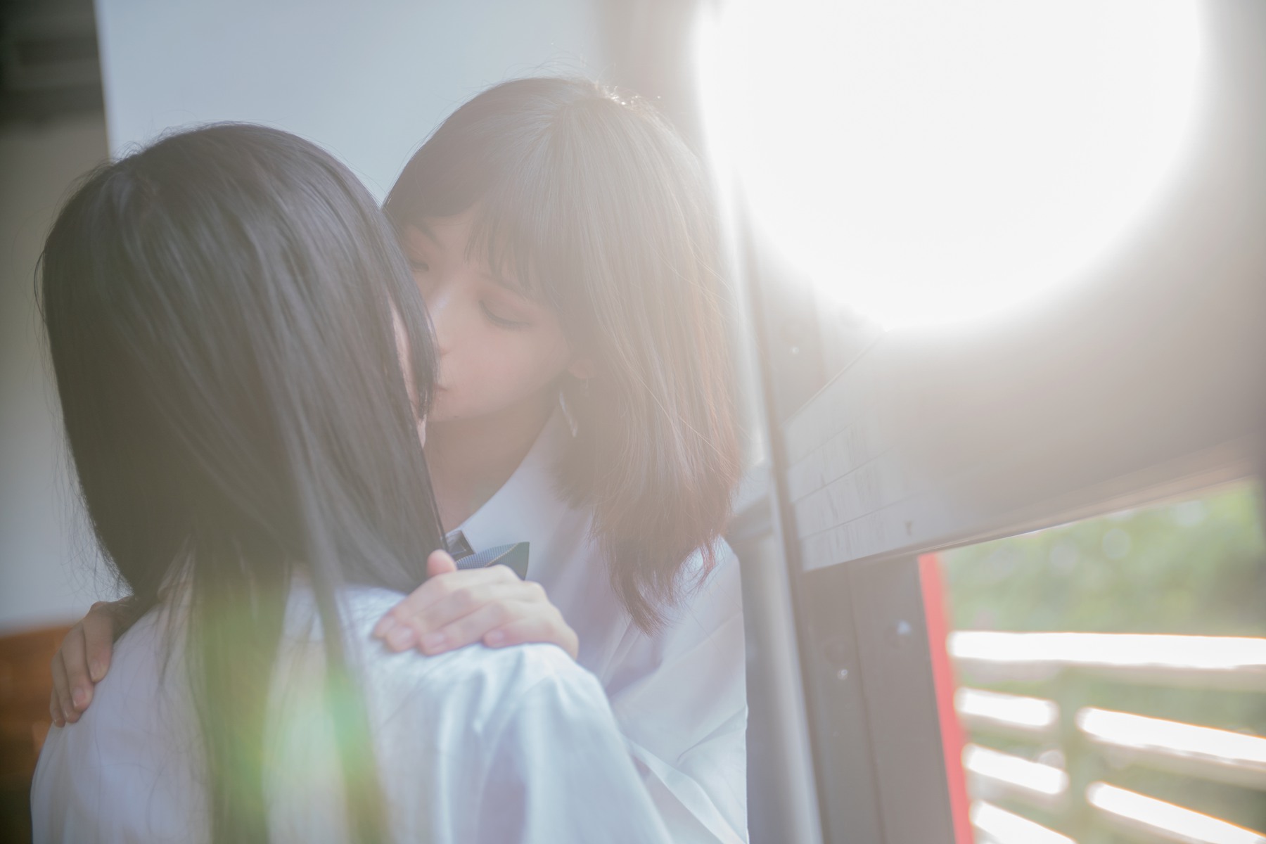 图片[42]-桜桃喵 疯猫ss JK百合1 [43P] – 速更版-美库