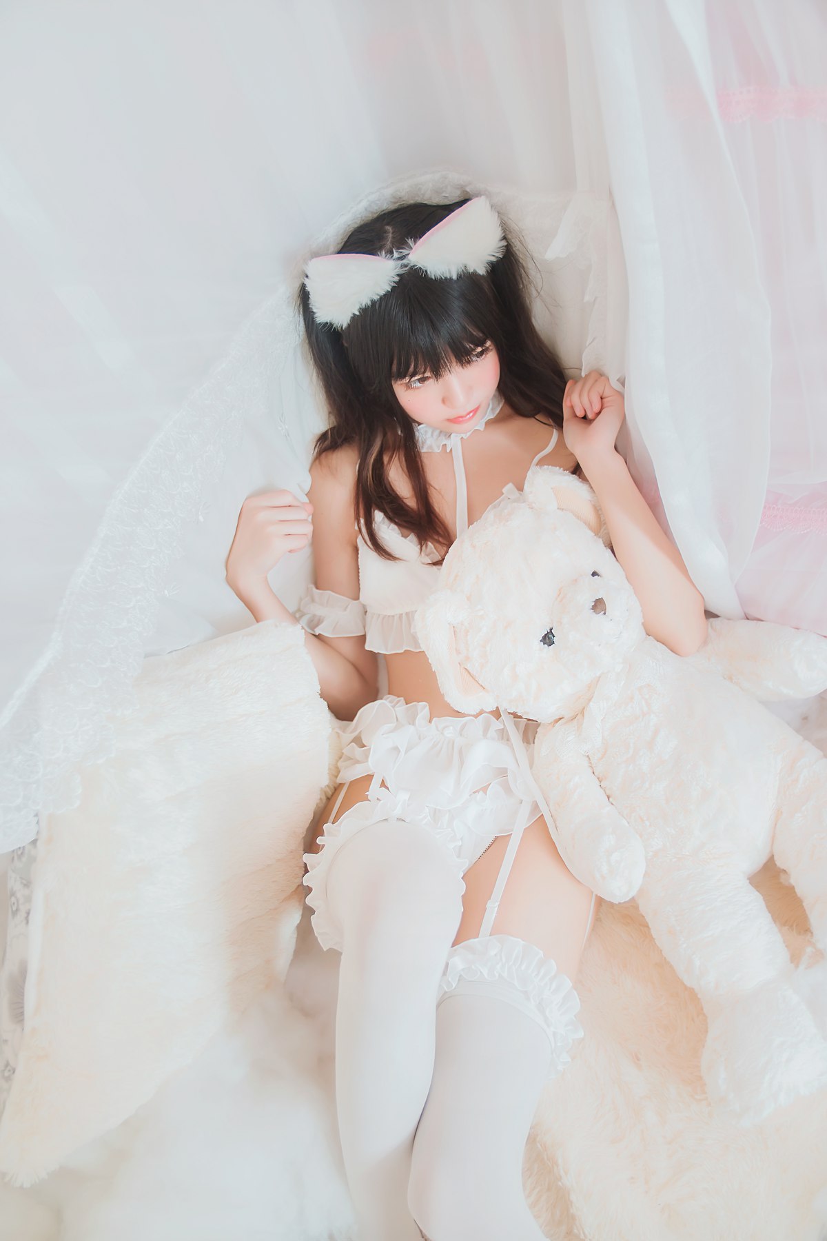 图片[15]-桜桃喵 白猫 [32P] – 速更版-美库