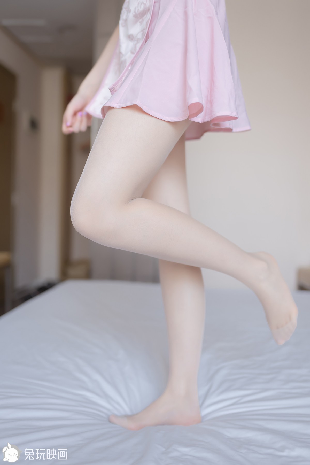 图片[20]-兔玩映画 C193 粉色裙和肉丝 [40P] – 速更版-美库