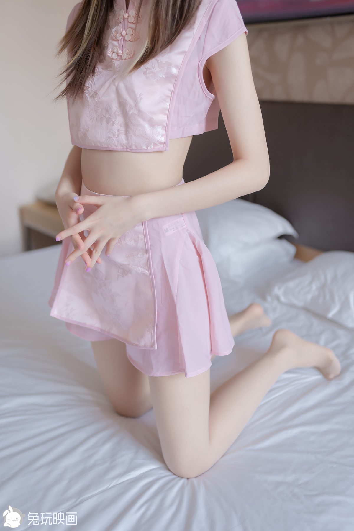 图片[26]-兔玩映画 C193 粉色裙和肉丝 [40P] – 速更版-美库