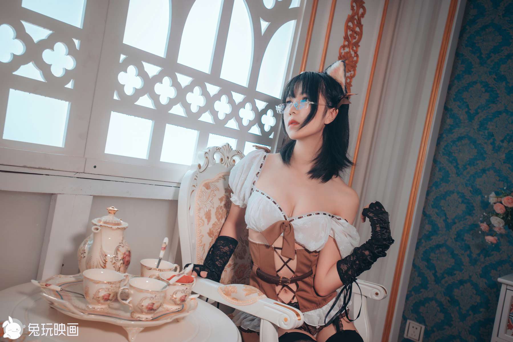 图片[33]-兔玩映画 C196 兽耳娘的茶话会 [36P] – 速更版-美库