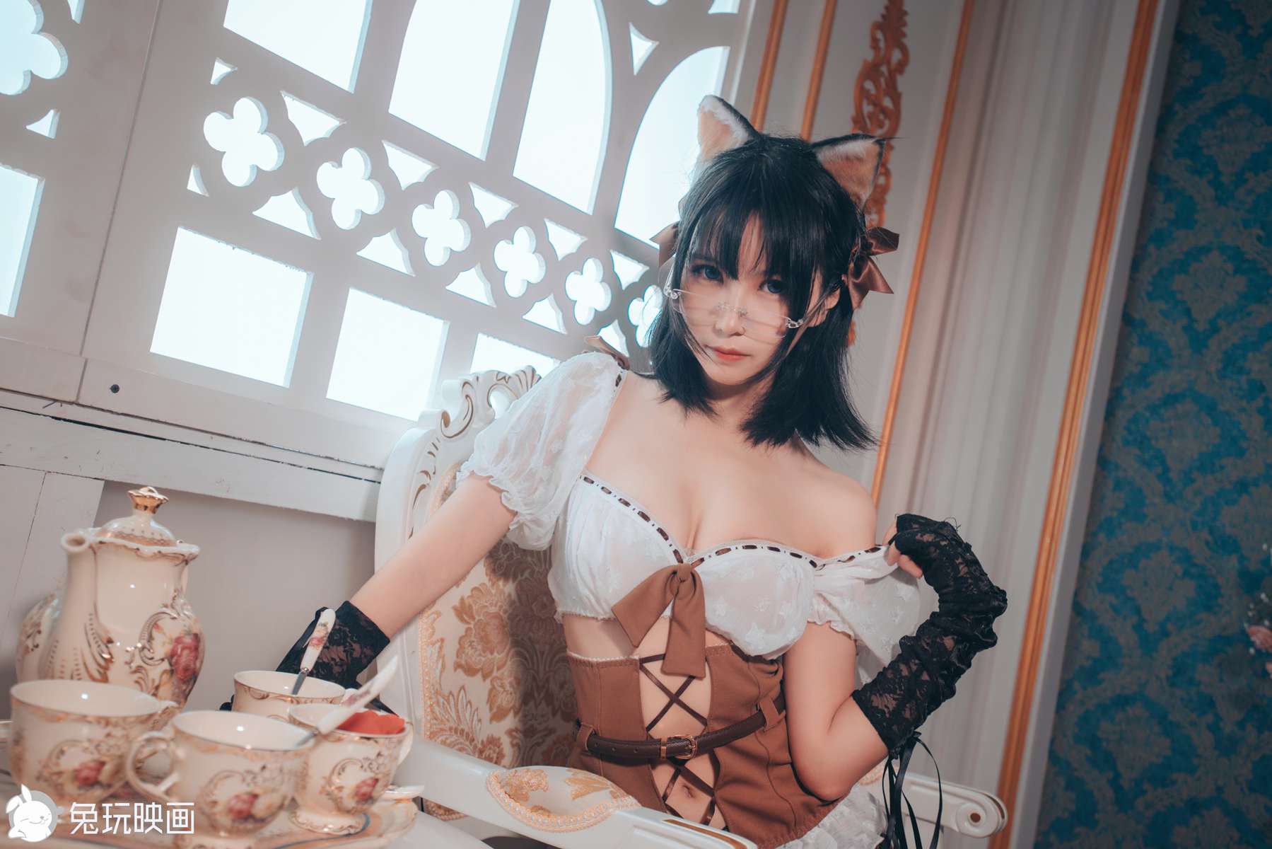 图片[34]-兔玩映画 C196 兽耳娘的茶话会 [36P] – 速更版-美库