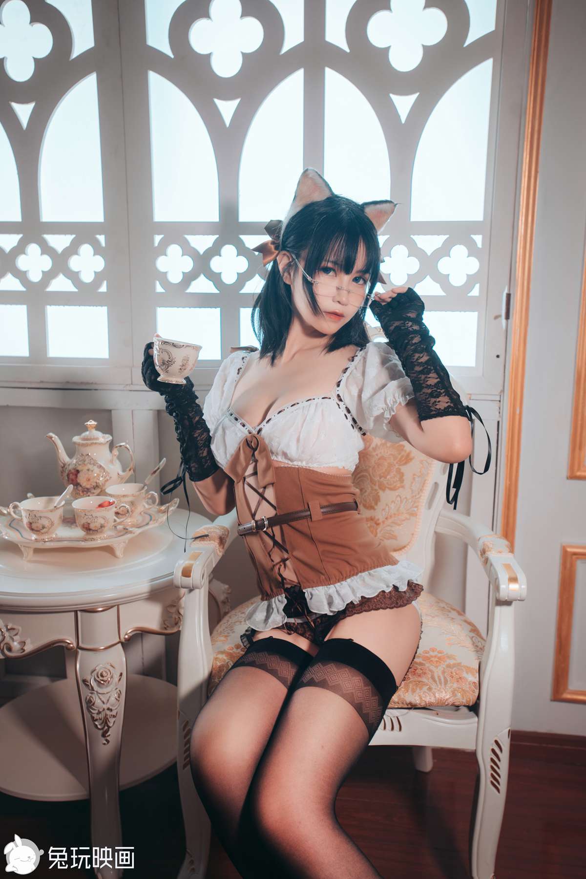 图片[37]-兔玩映画 C196 兽耳娘的茶话会 [36P] – 速更版-美库