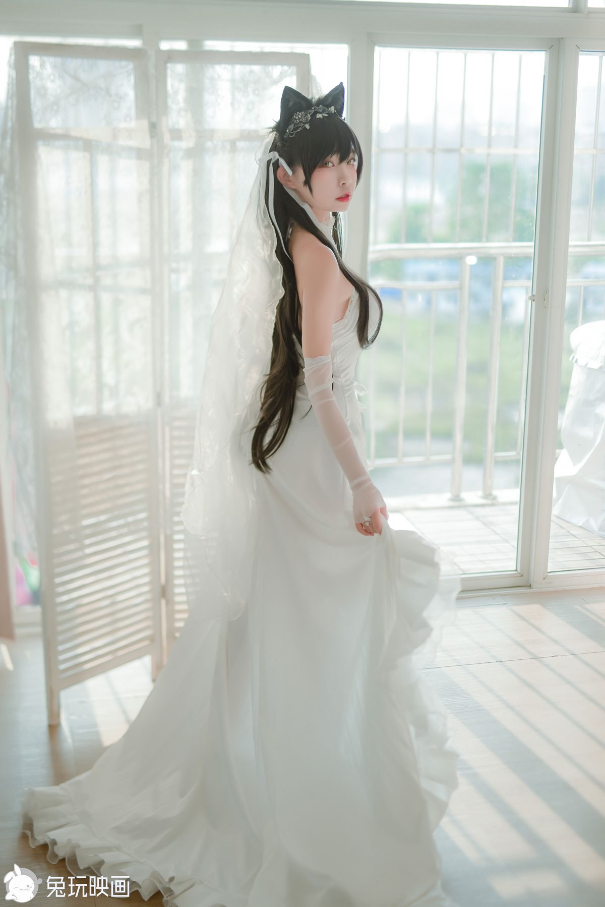 图片[15]-兔玩映画 C200 婚纱爱宕 [42P] – 速更版-美库
