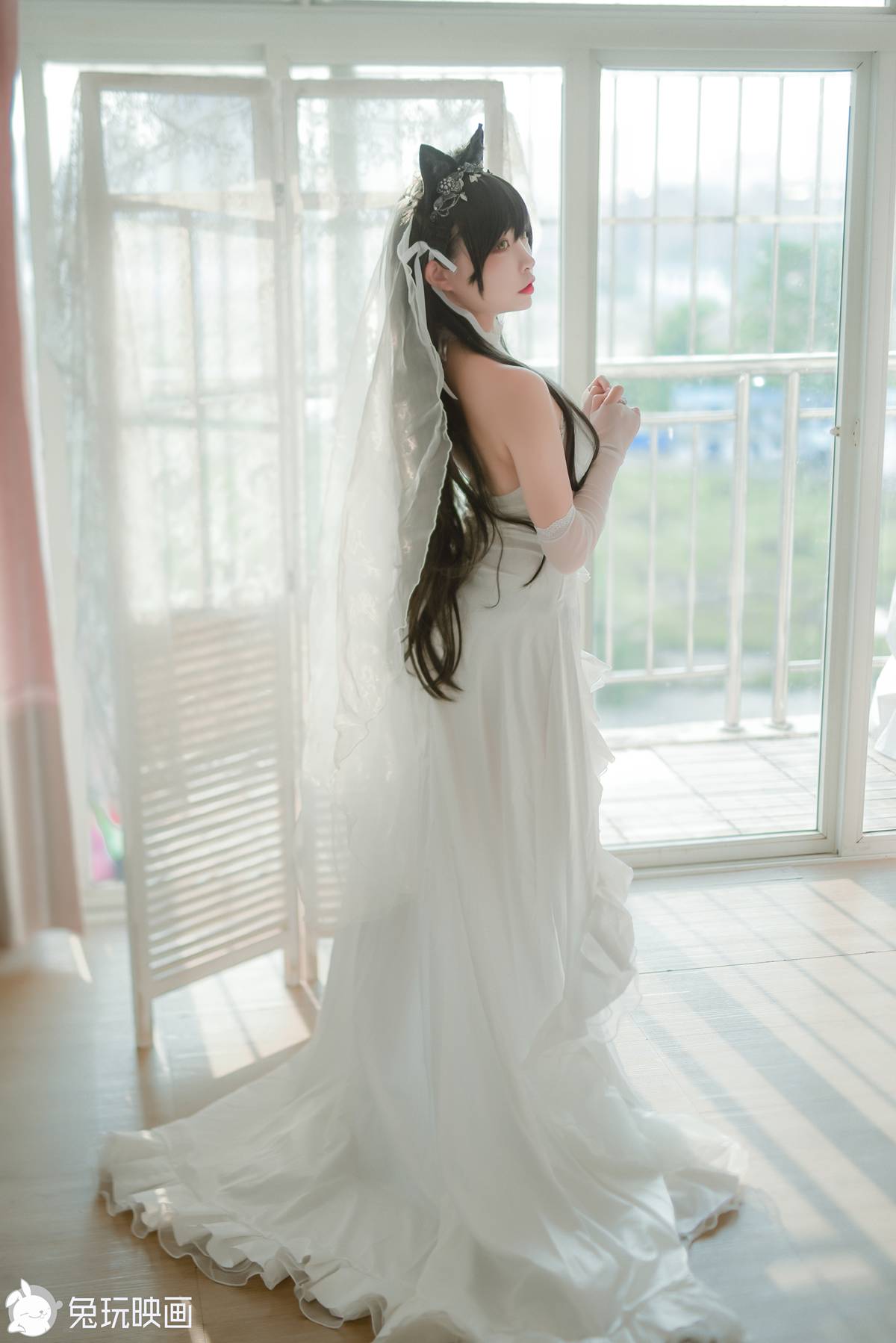 图片[16]-兔玩映画 C200 婚纱爱宕 [42P] – 速更版-美库