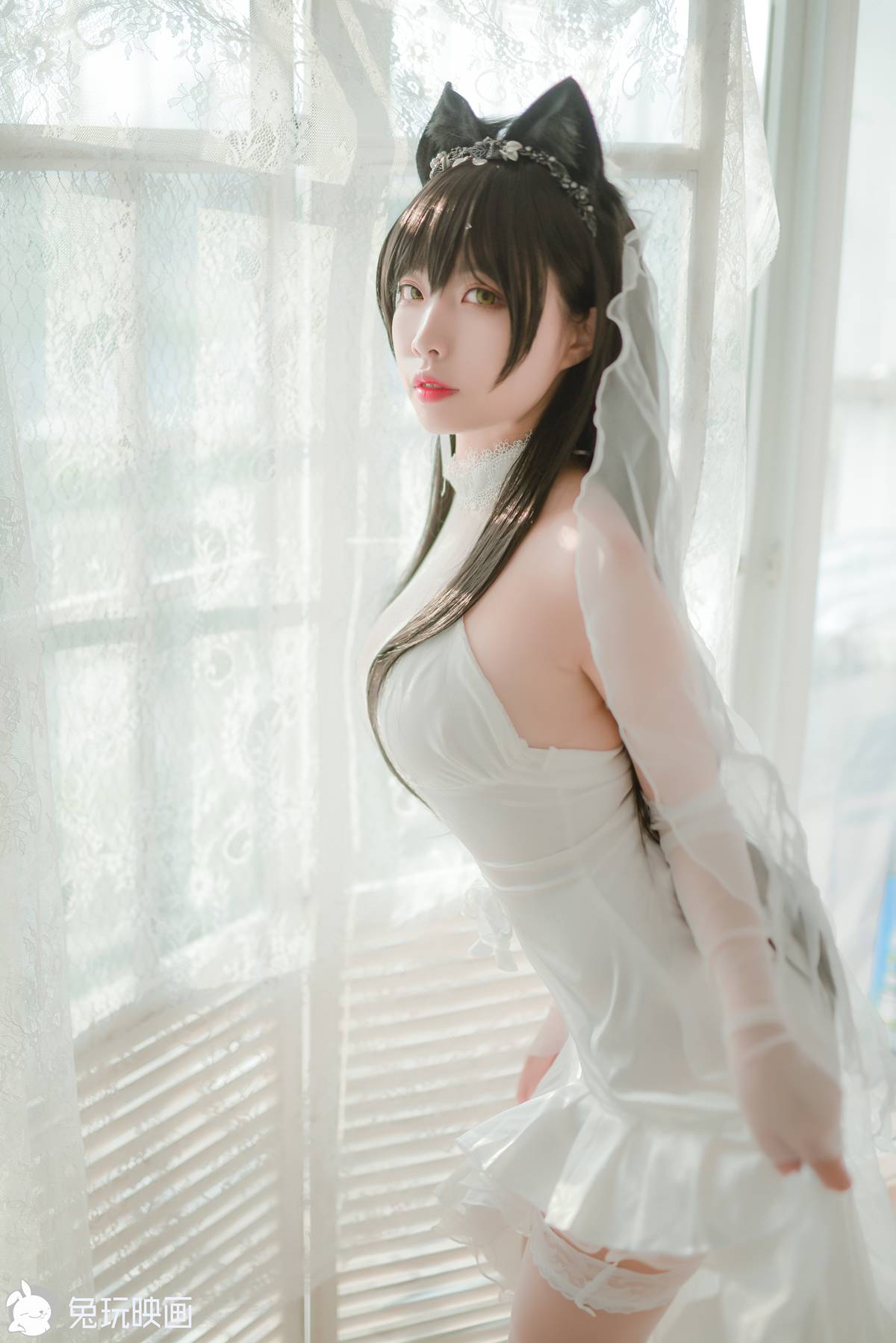 图片[20]-兔玩映画 C200 婚纱爱宕 [42P] – 速更版-美库