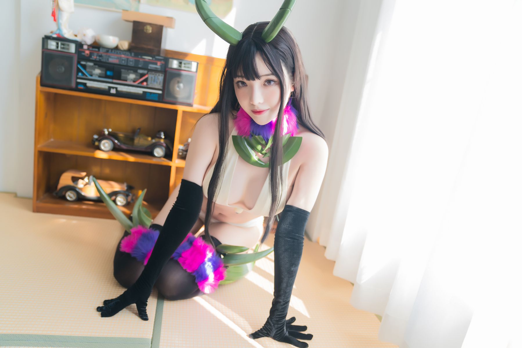 图片[10]-动漫博主 雯妹不讲道理 – 恶魔姐姐 [28P] – 速更版-美库