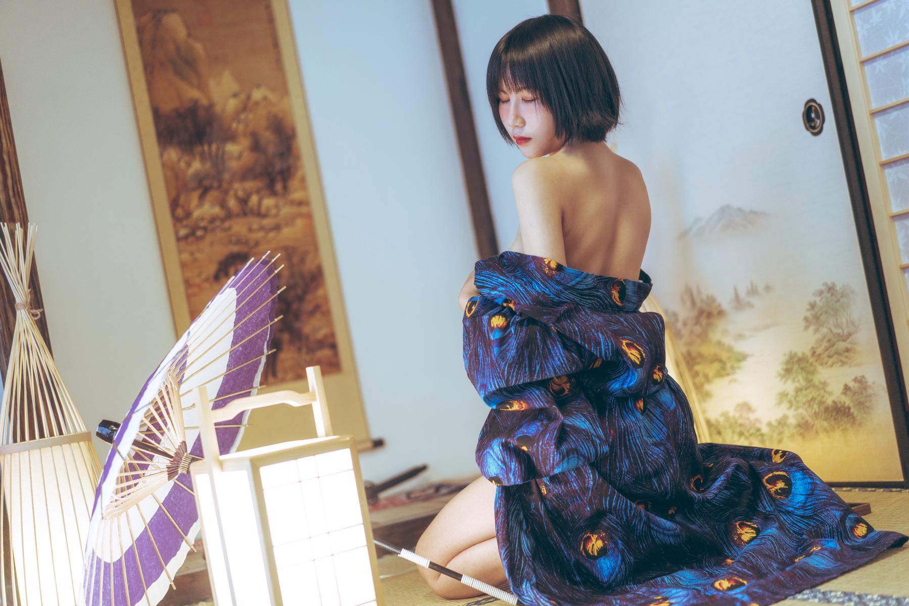 图片[11]-逐月Su 孔雀和服 [39P] – 速更版-美库