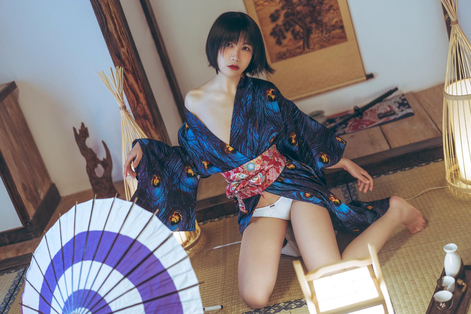 图片[12]-逐月Su 孔雀和服 [39P] – 速更版-美库