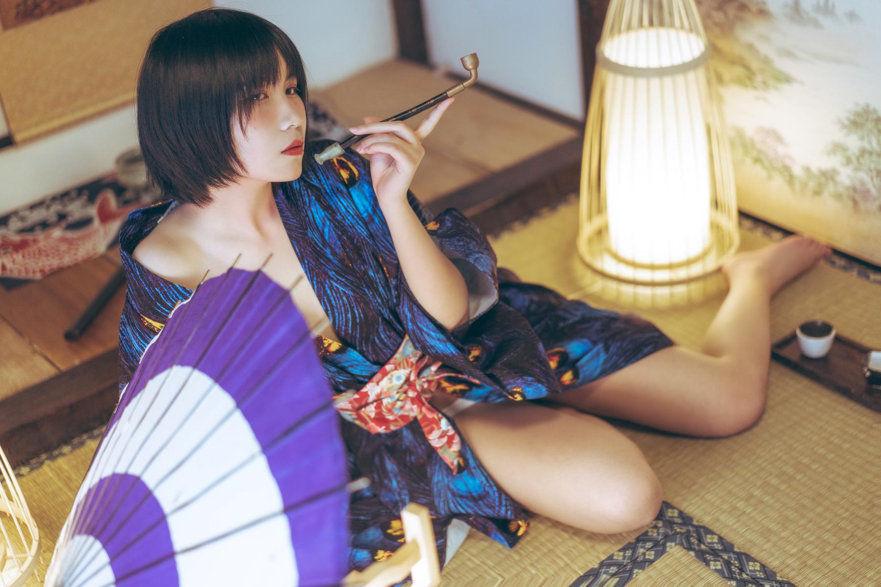 图片[13]-逐月Su 孔雀和服 [39P] – 速更版-美库