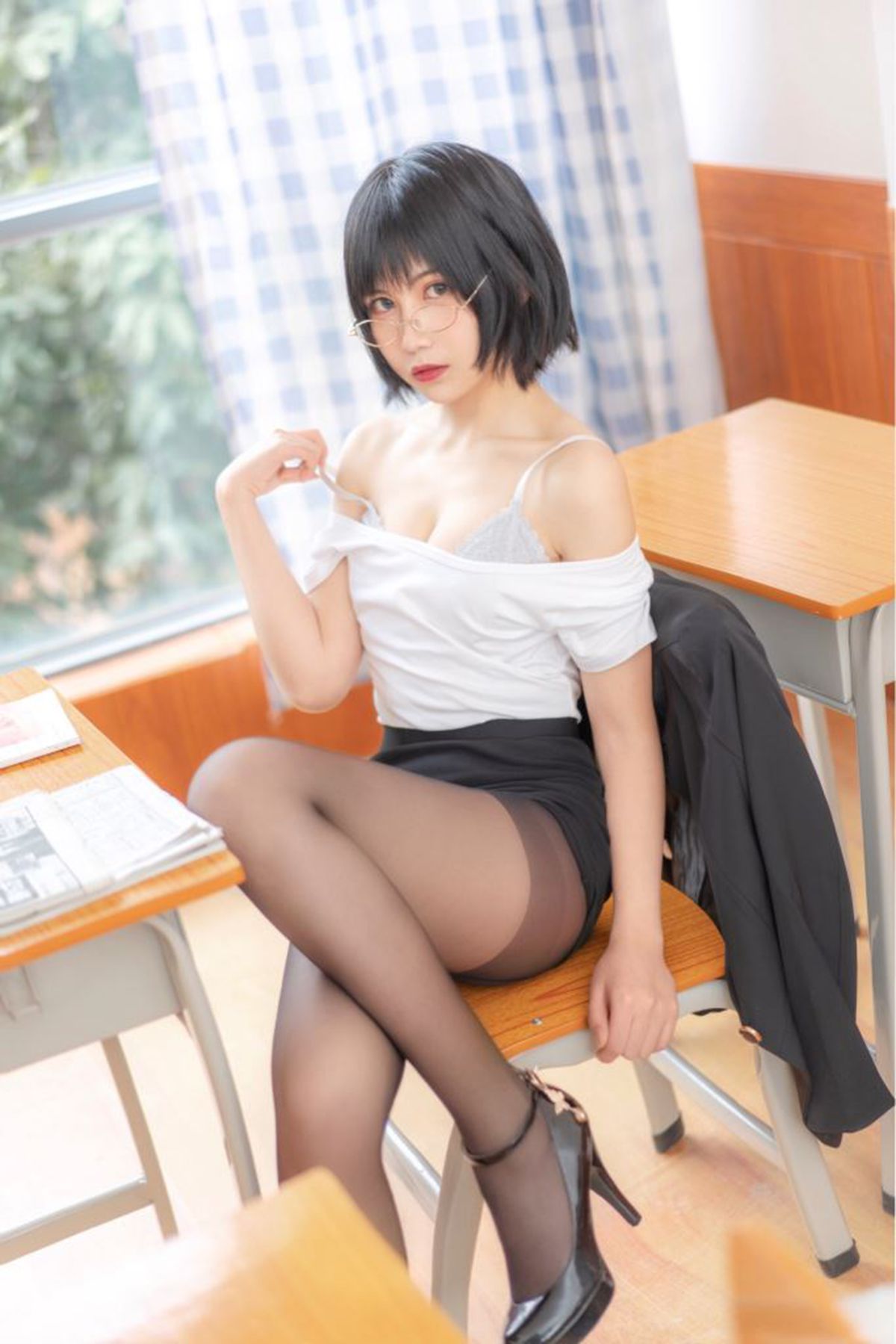 图片[49]-逐月Su 家庭教师 [56P] – 速更版-美库