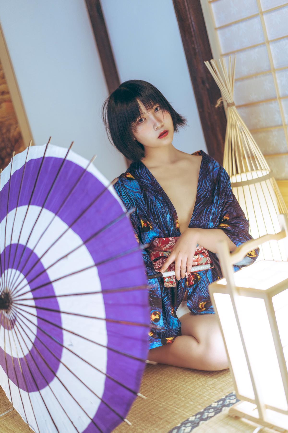 图片[18]-逐月Su 孔雀和服 [39P] – 速更版-美库