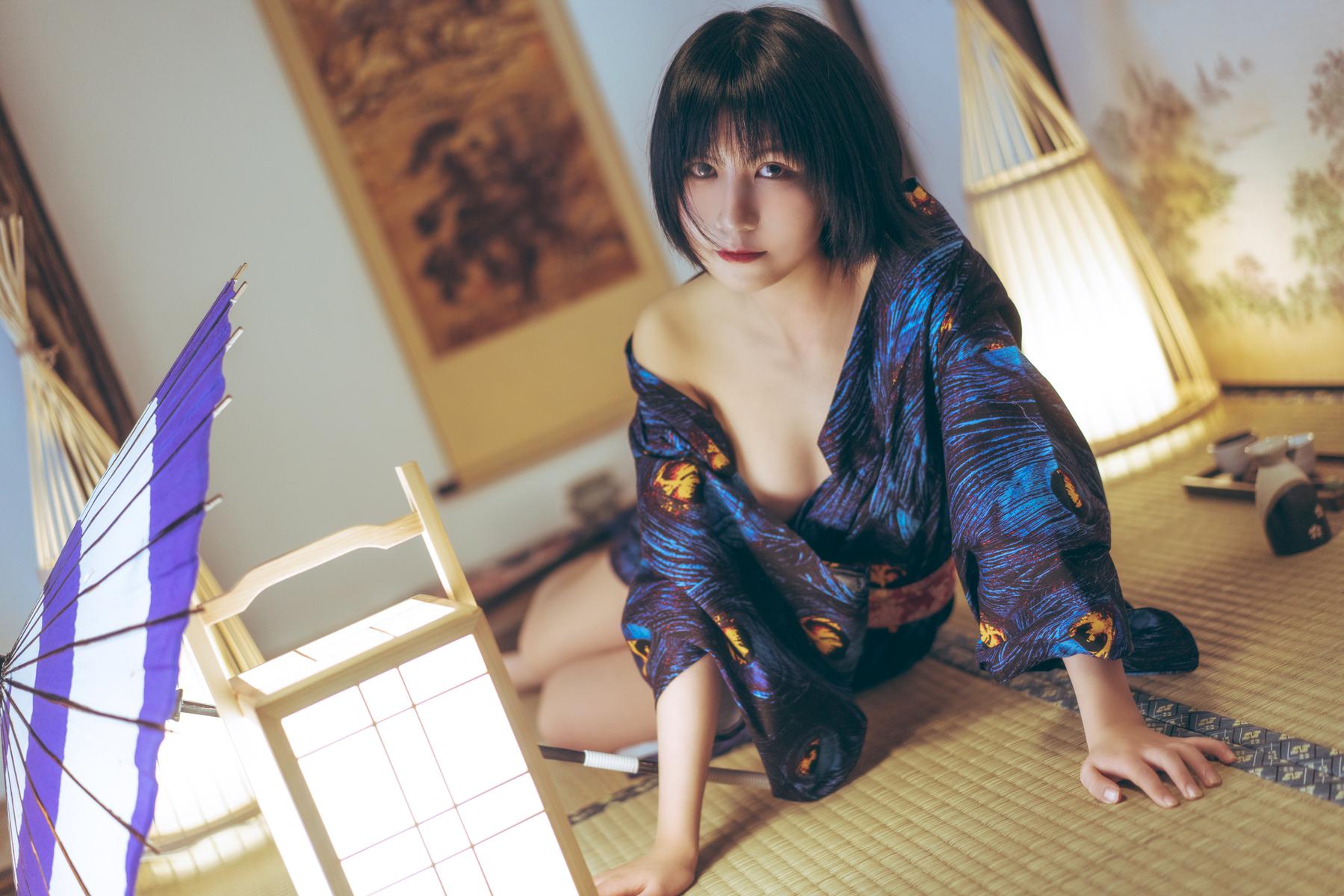 图片[19]-逐月Su 孔雀和服 [39P] – 速更版-美库