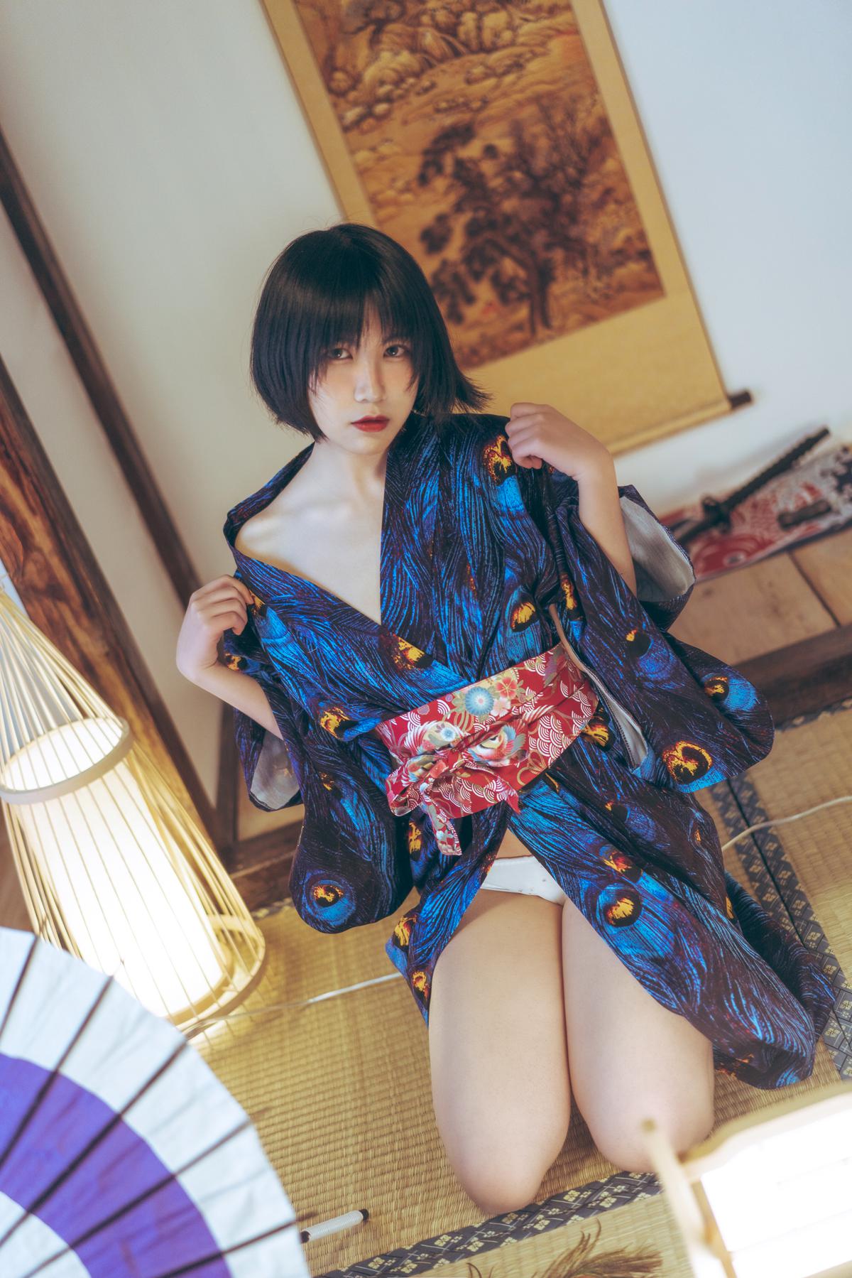 图片[23]-逐月Su 孔雀和服 [39P] – 速更版-美库