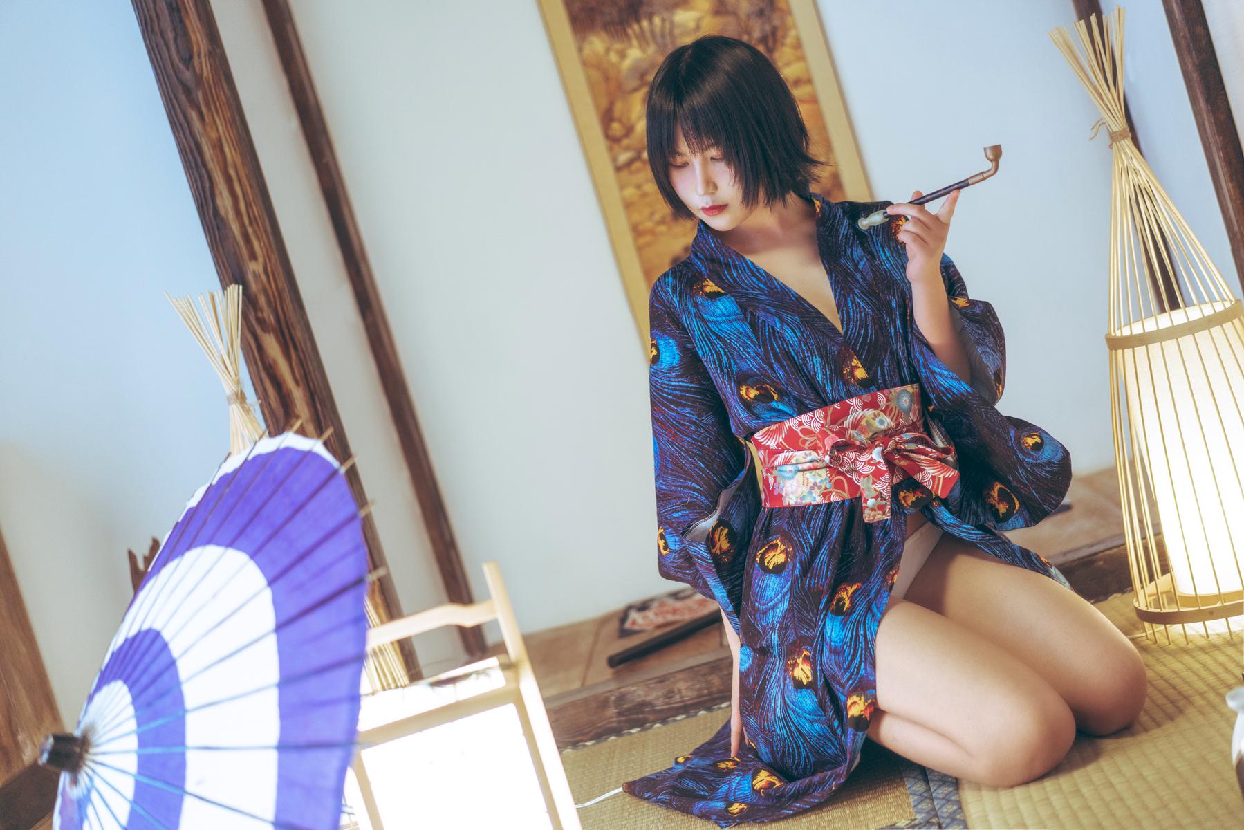 图片[25]-逐月Su 孔雀和服 [39P] – 速更版-美库