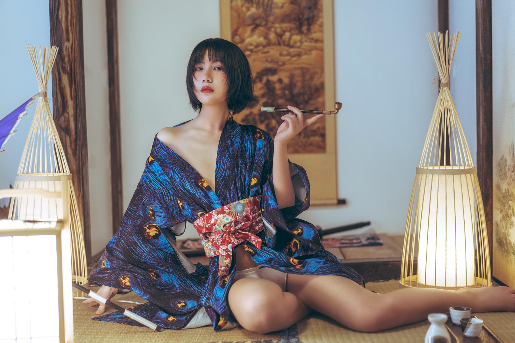 图片[26]-逐月Su 孔雀和服 [39P] – 速更版-美库