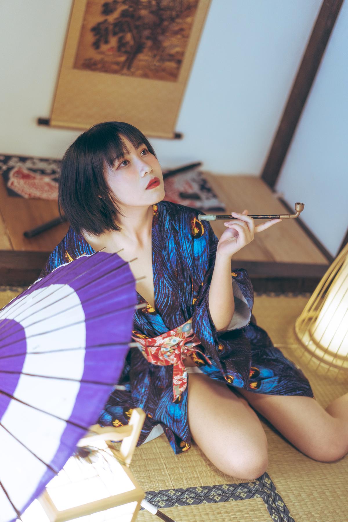 图片[31]-逐月Su 孔雀和服 [39P] – 速更版-美库