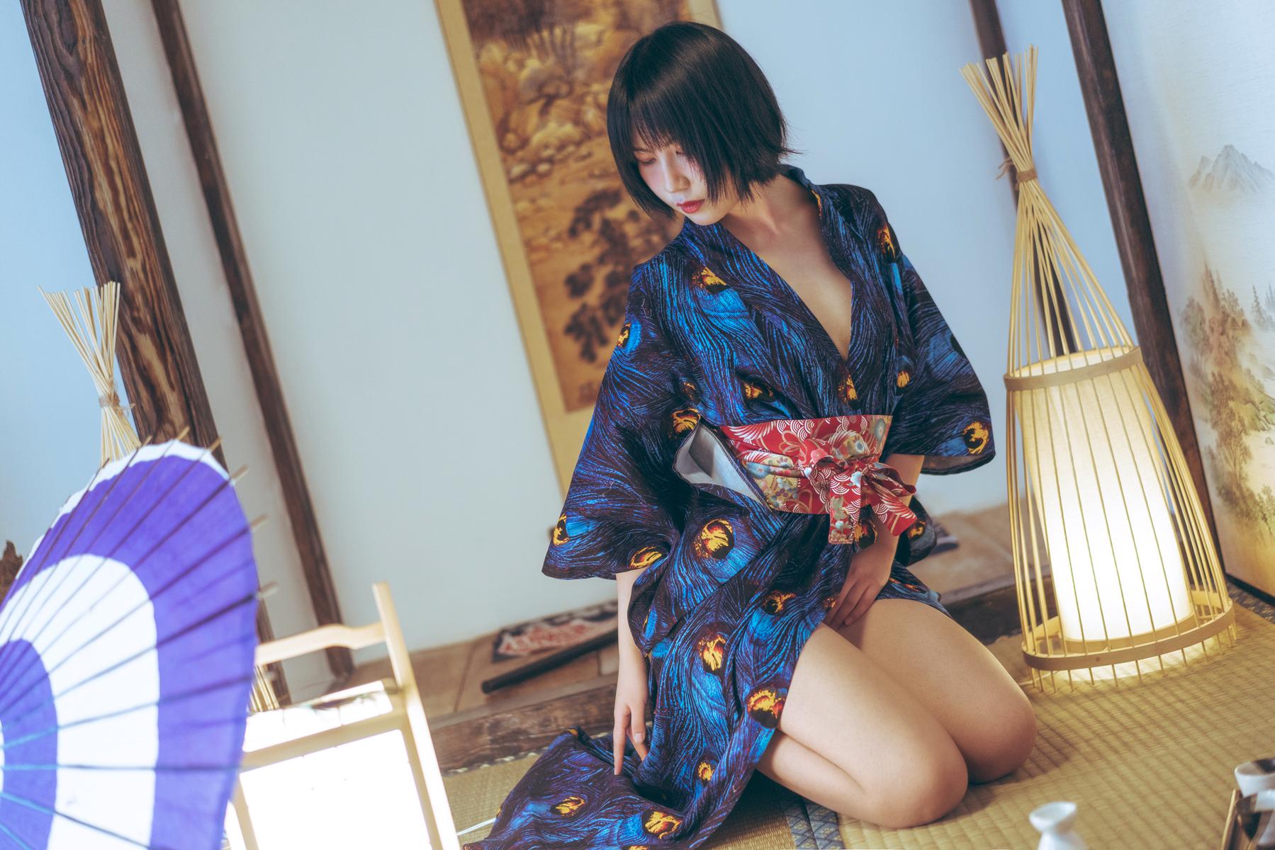 图片[34]-逐月Su 孔雀和服 [39P] – 速更版-美库