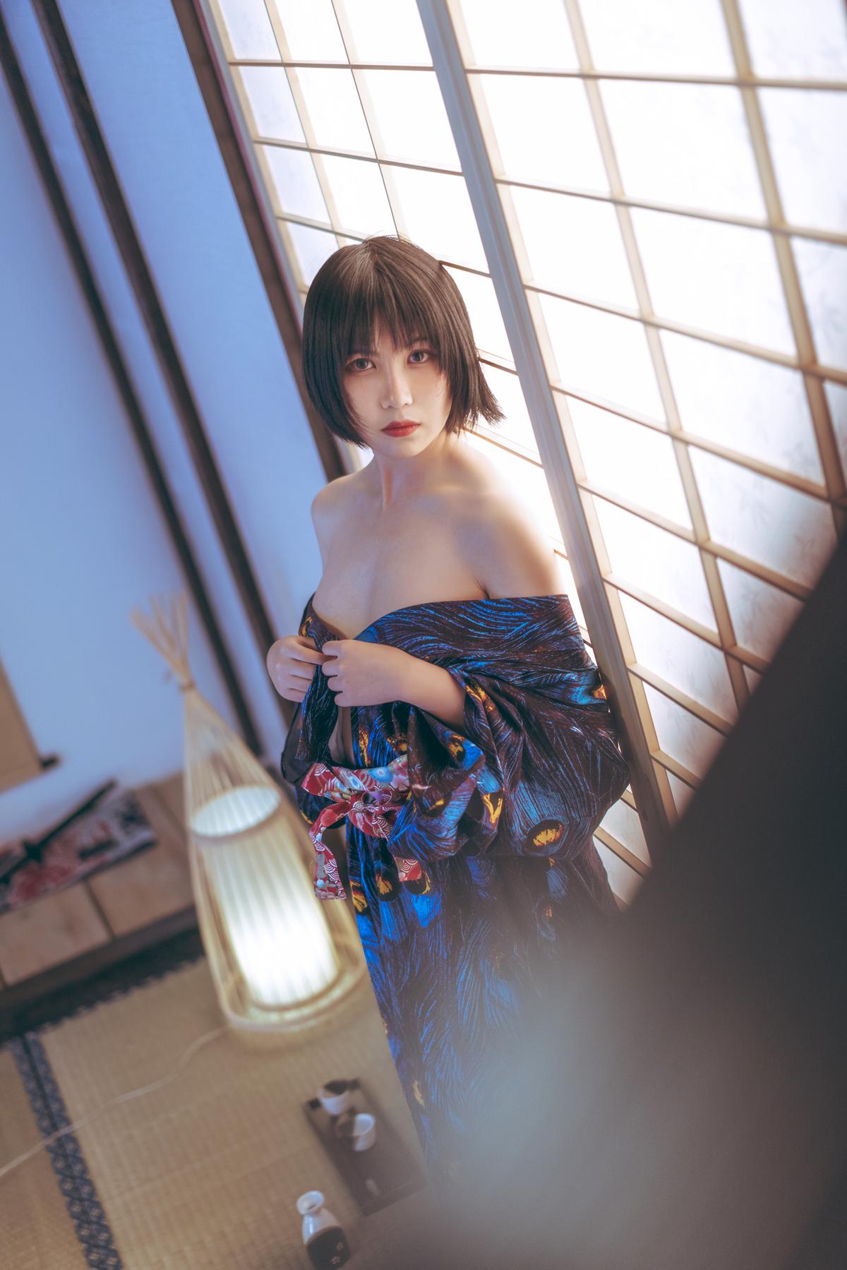 图片[36]-逐月Su 孔雀和服 [39P] – 速更版-美库