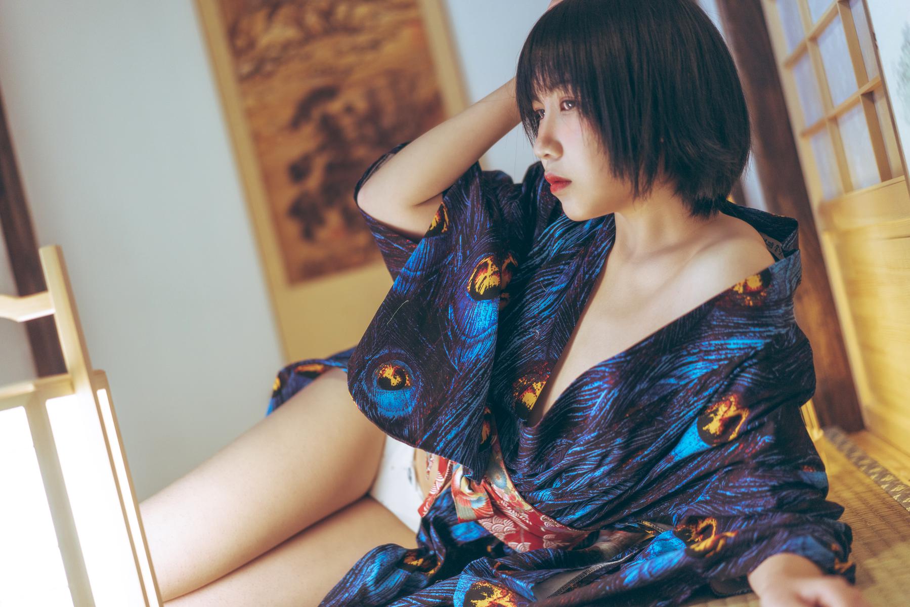 图片[37]-逐月Su 孔雀和服 [39P] – 速更版-美库