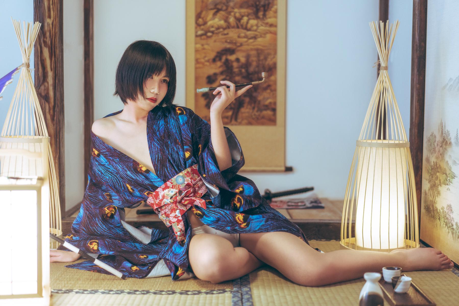 图片[40]-逐月Su 孔雀和服 [39P] – 速更版-美库