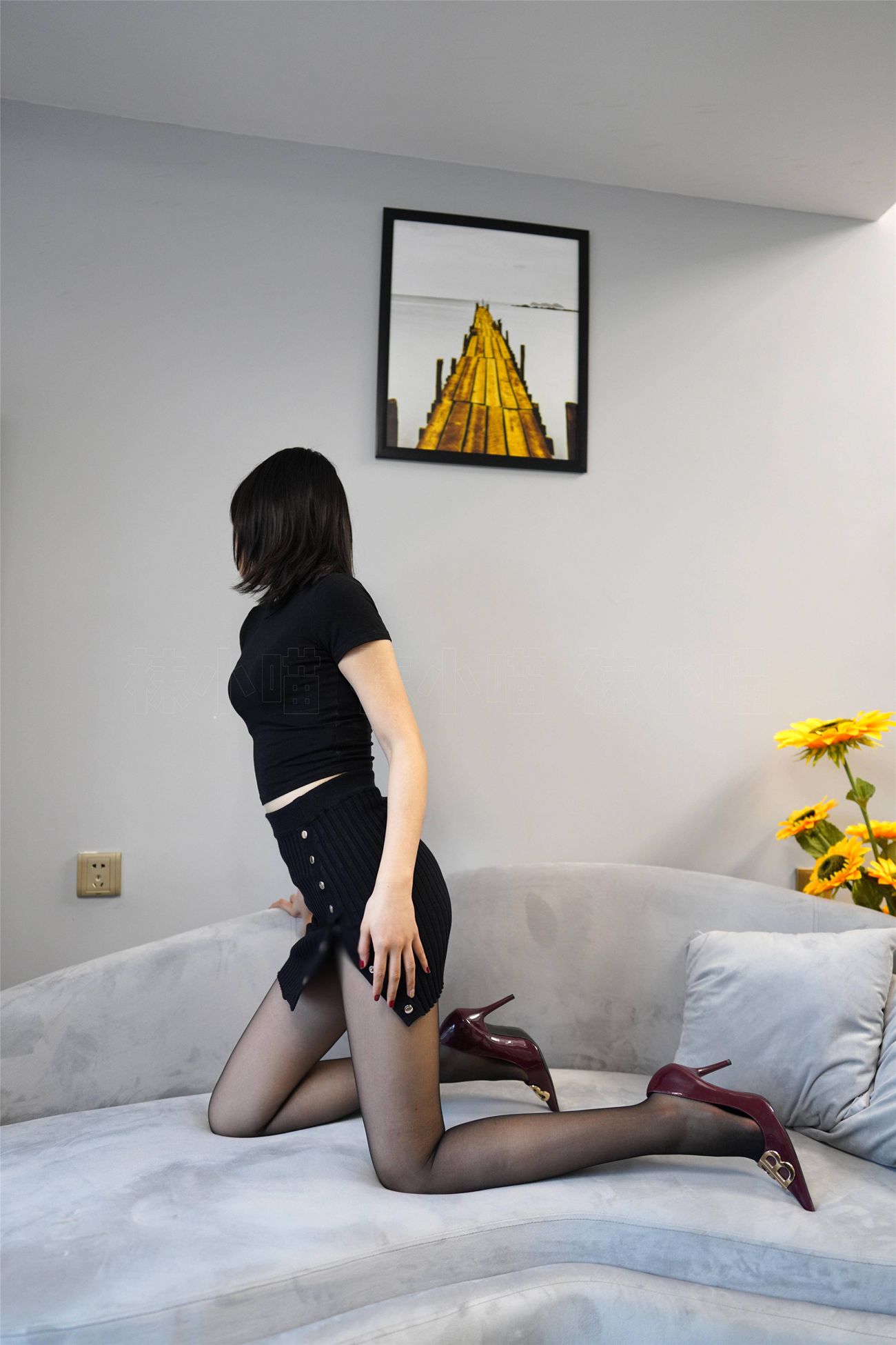 图片[88]-[KittyWawa袜小喵] KT271 《黑色紧身裙》 [86P] – 速更版-美库