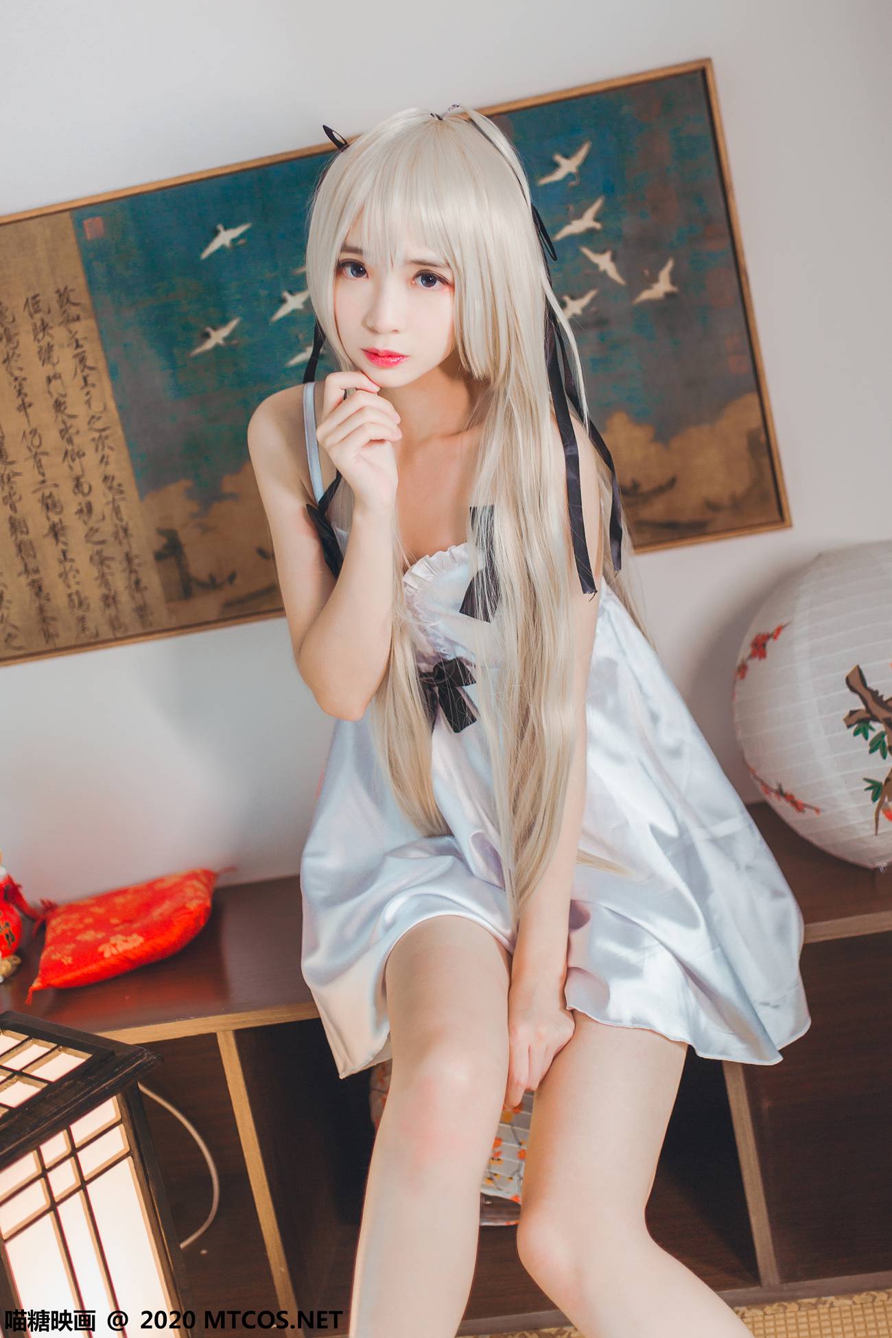 图片[11]-[喵糖映画]VOL.332 白裙穹妹[30P] – 速更版-美库