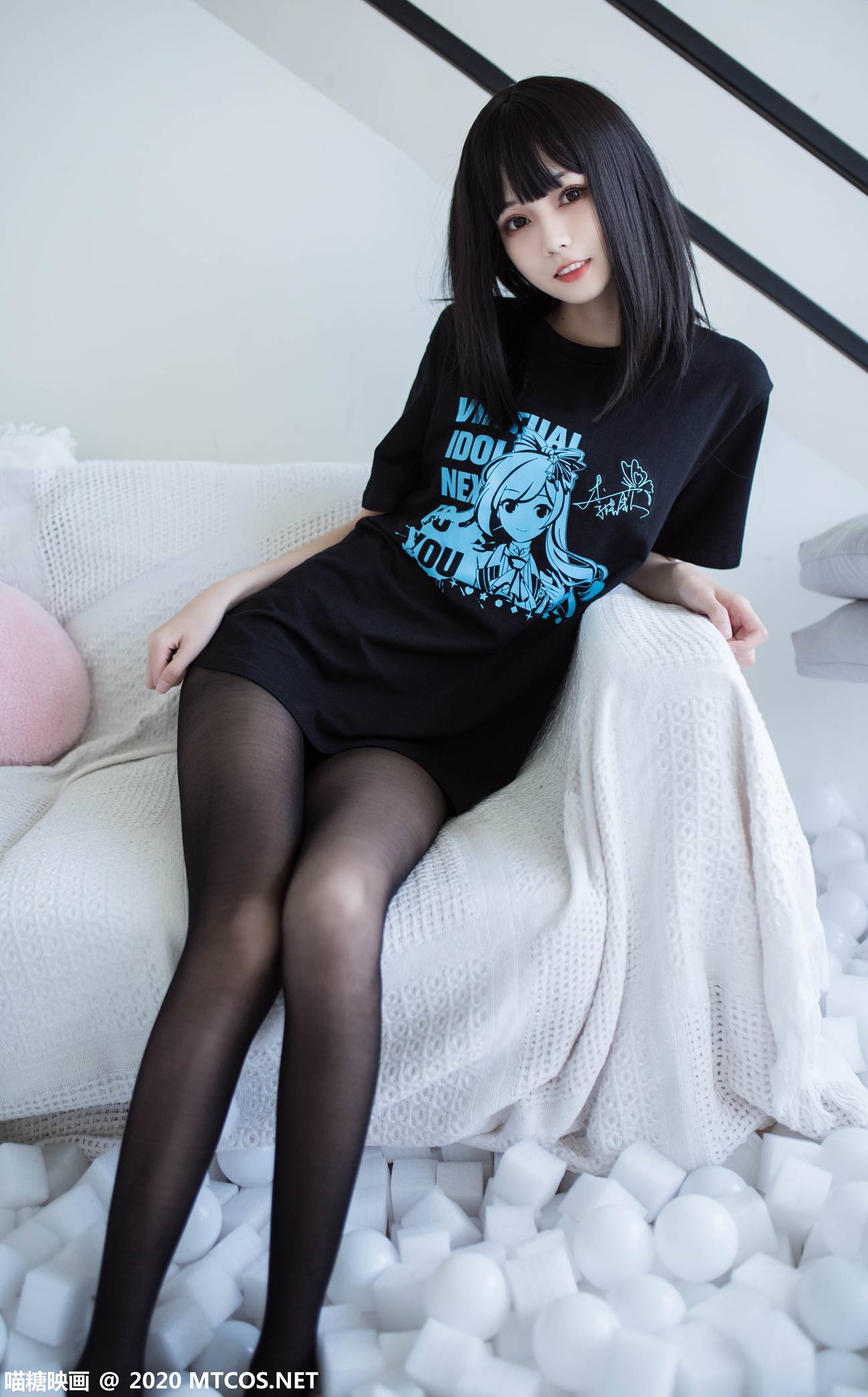 图片[16]-[喵糖映画]VOL.331 居家女友的黑丝[20P] – 速更版-美库