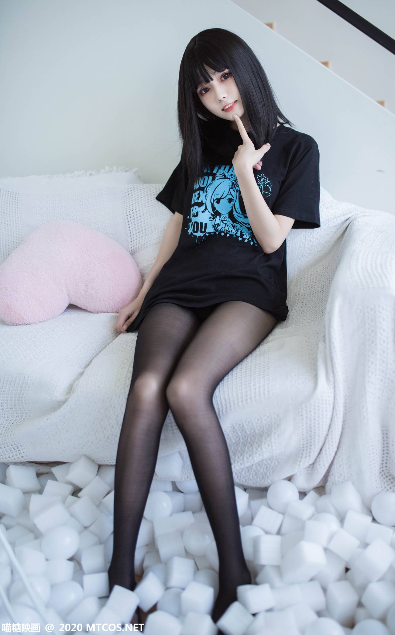 图片[17]-[喵糖映画]VOL.331 居家女友的黑丝[20P] – 速更版-美库