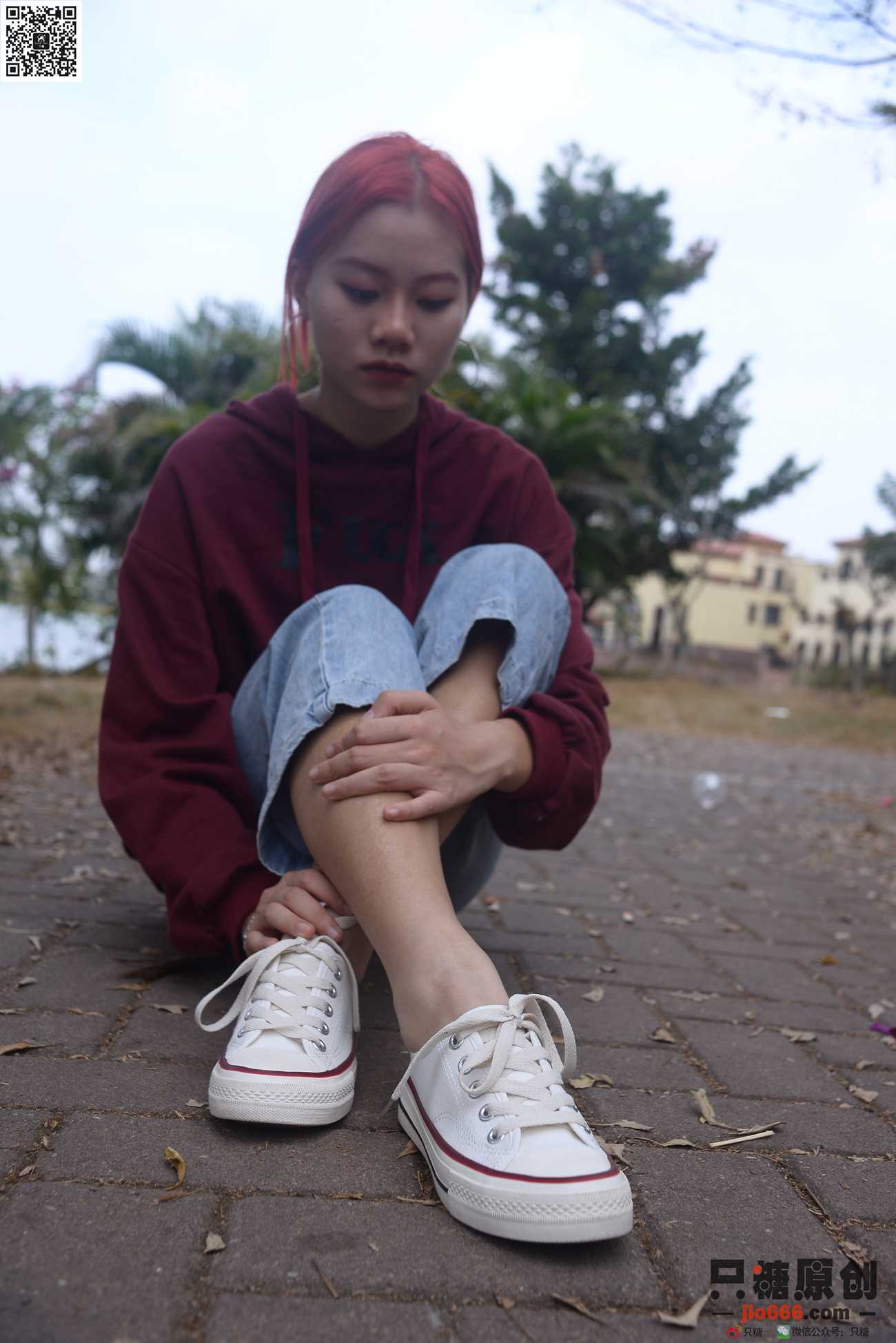 图片[14]-[只糖棉袜]NO.166 彤彤 尘埃里的花朵[211P] – 速更版-美库