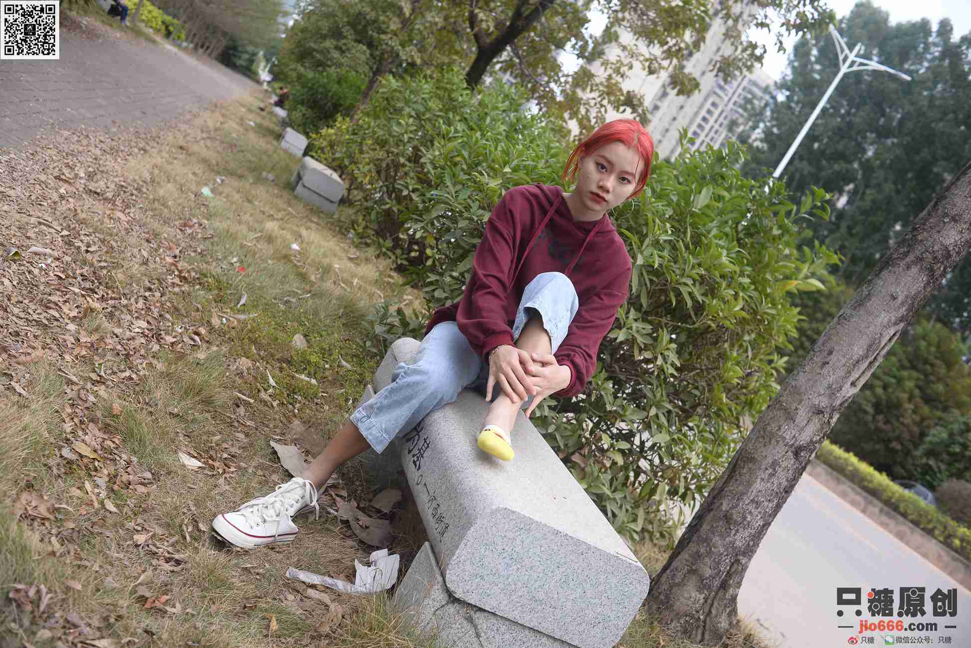 图片[40]-[只糖棉袜]NO.166 彤彤 尘埃里的花朵[211P] – 速更版-美库